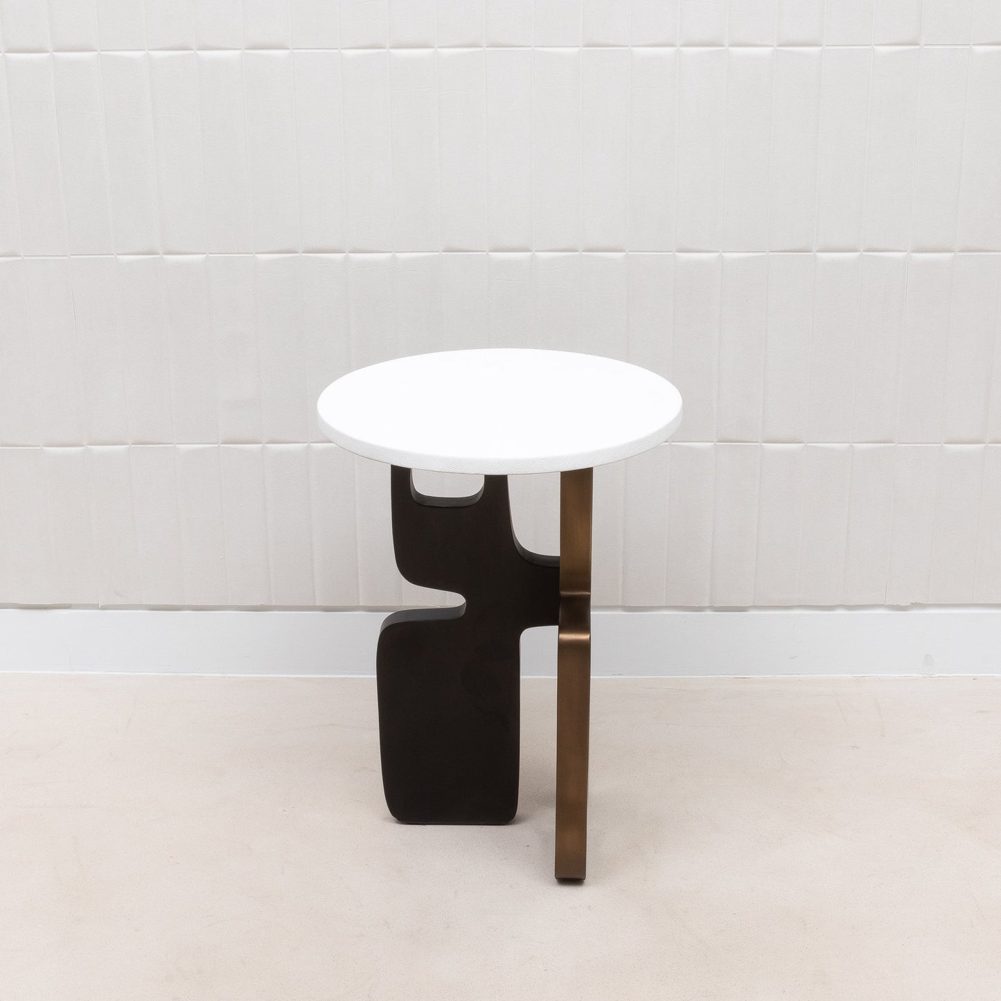 Apoli Shagreen Side Table by Kifu Paris