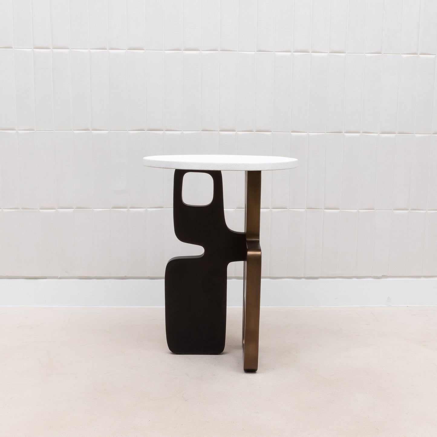 Apoli Shagreen Side Table by Kifu Paris