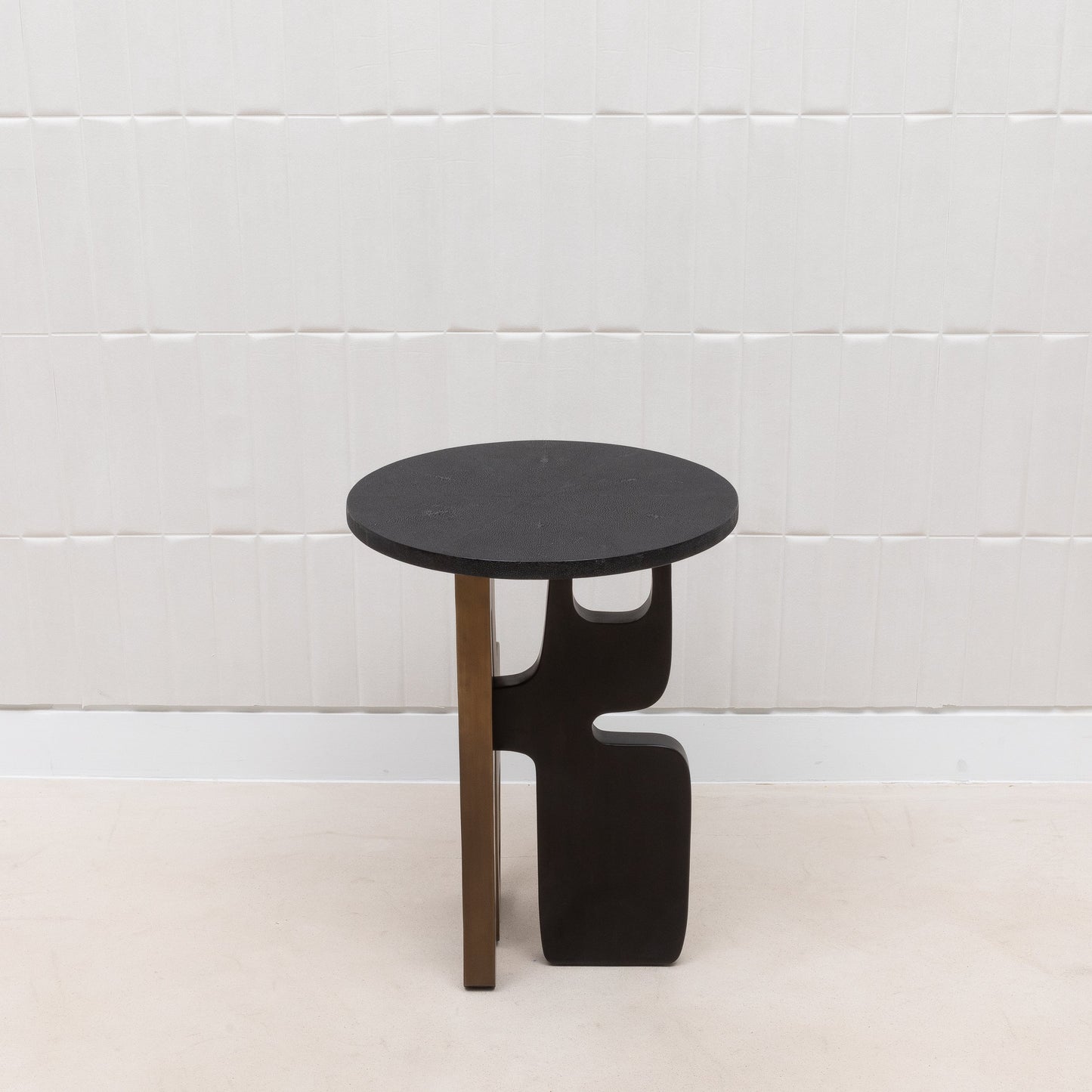 Apoli Shagreen Side Table by Kifu Paris
