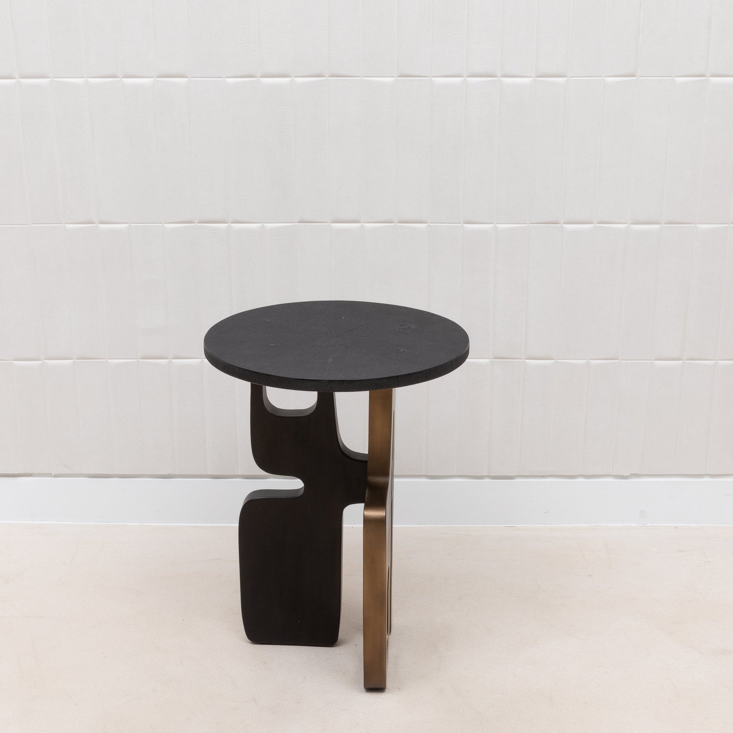 Apoli Shagreen Side Table by Kifu Paris