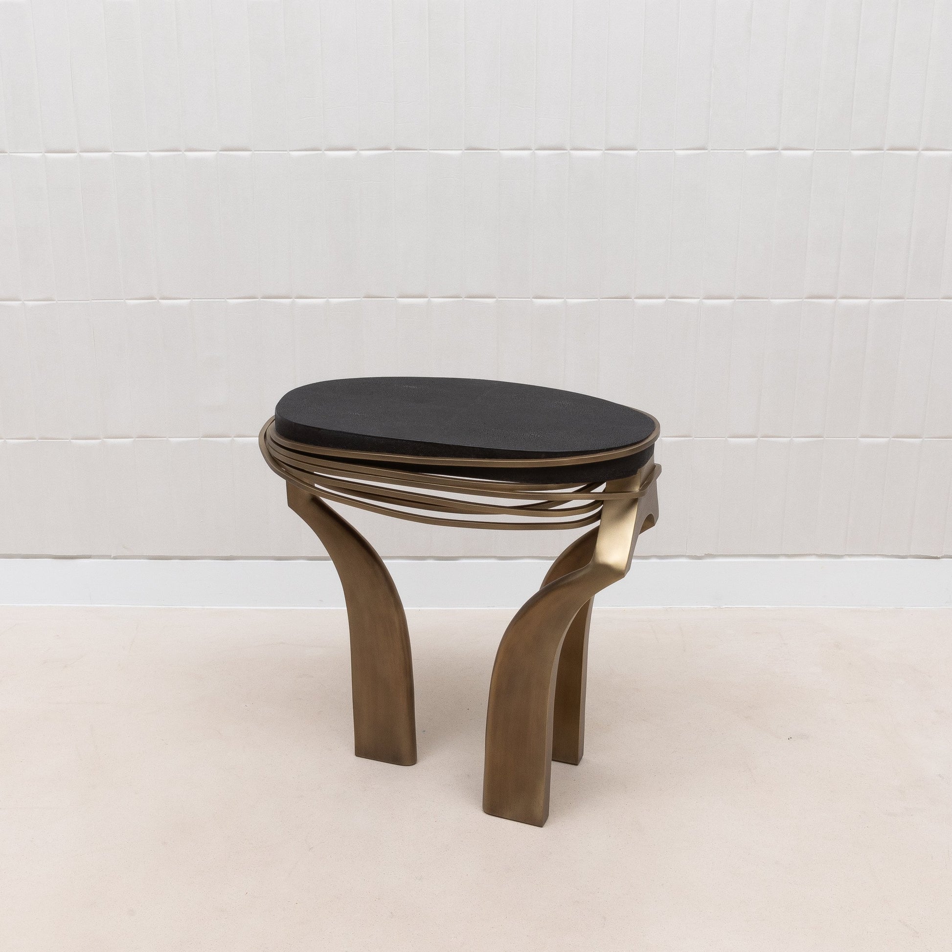 Galaxy Shagreen Side Table by Kifu Paris