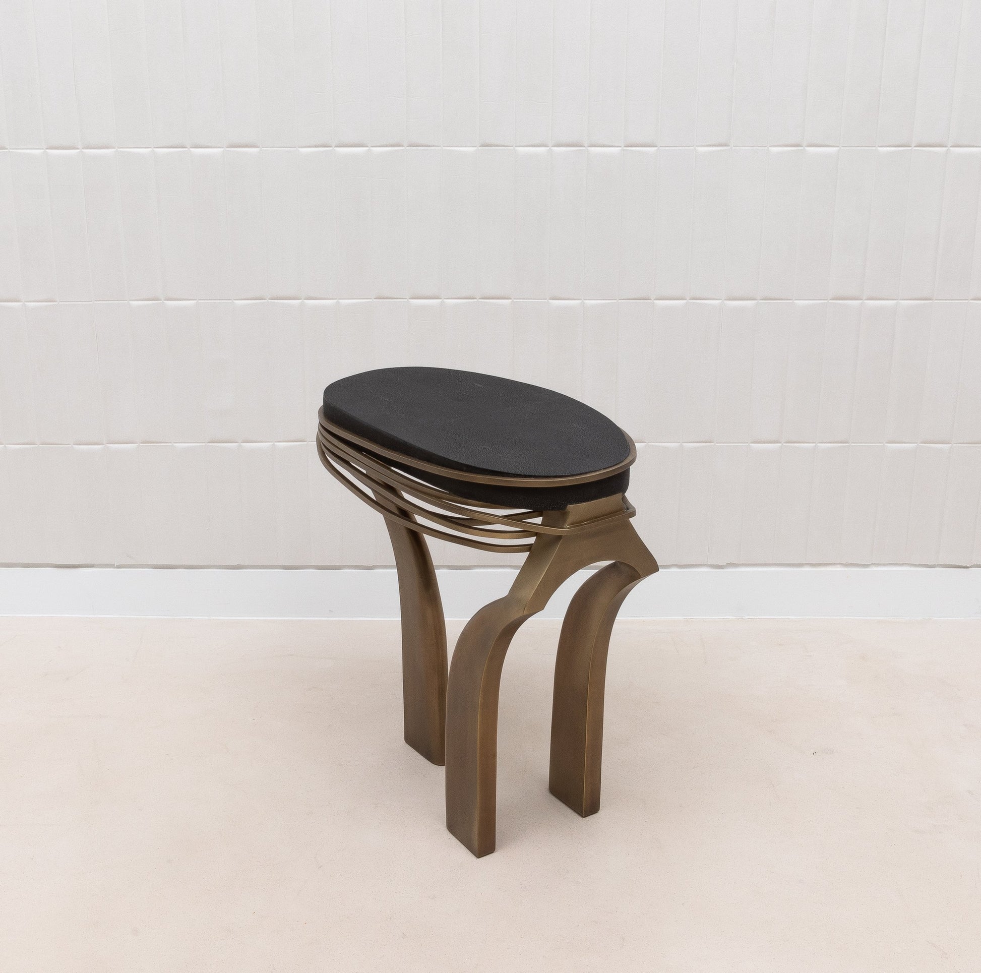 Galaxy Shagreen Side Table by Kifu Paris