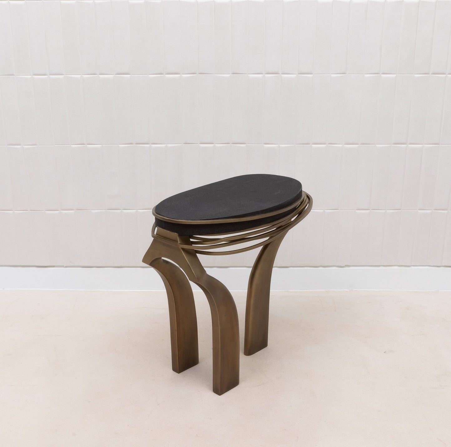 Galaxy Shagreen Side Table by Kifu Paris