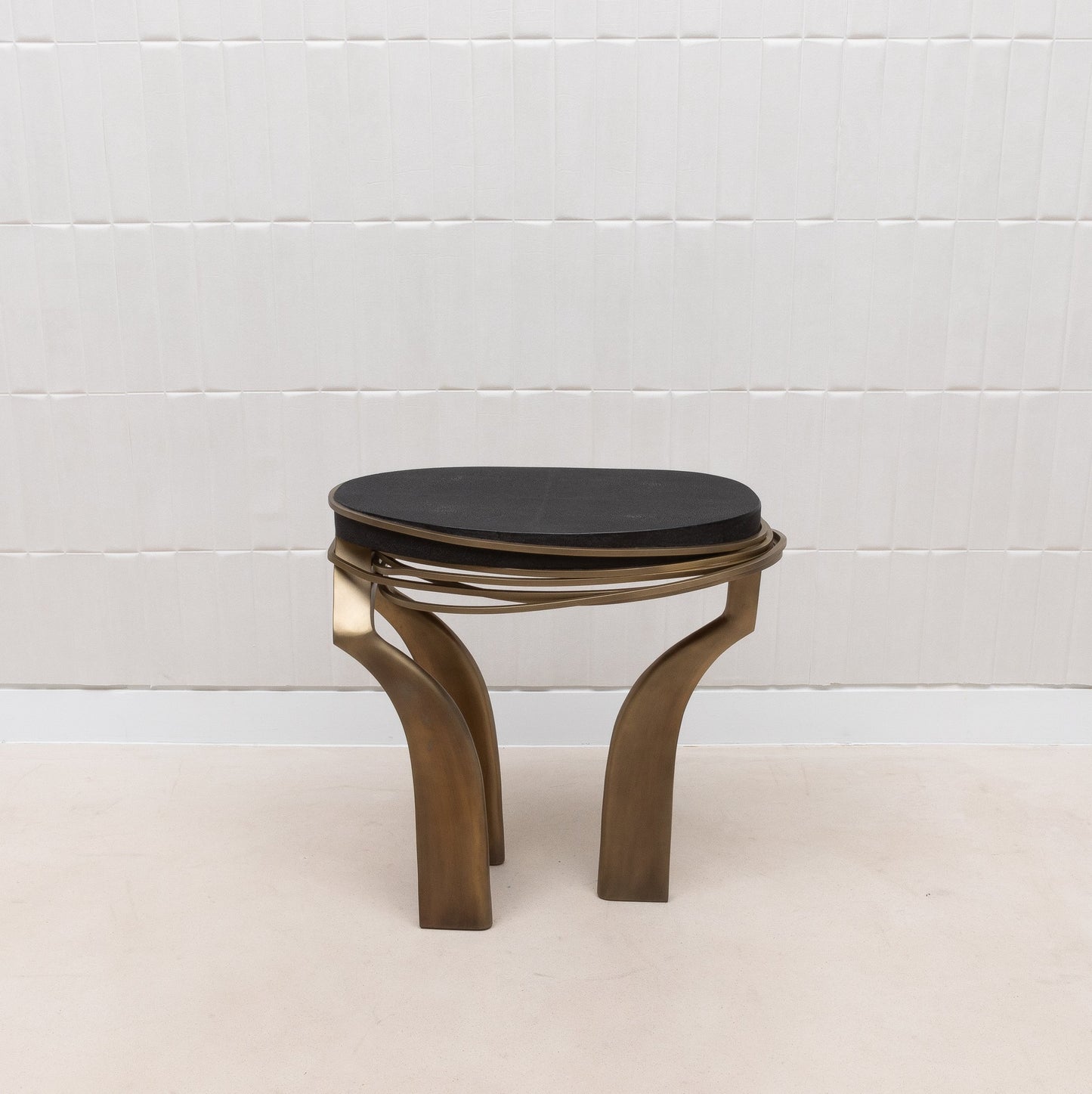 Galaxy Shagreen Side Table by Kifu Paris