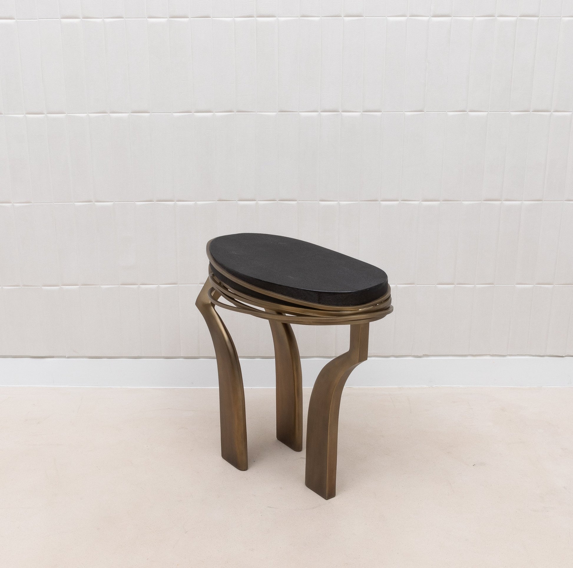 Galaxy Shagreen Side Table by Kifu Paris