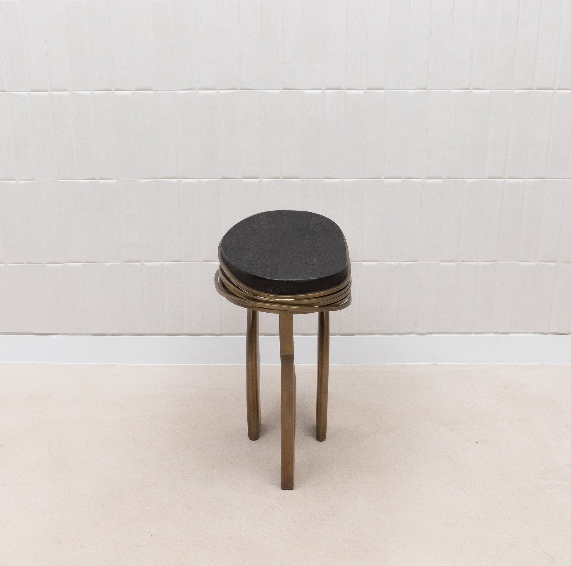 Galaxy Shagreen Side Table by Kifu Paris