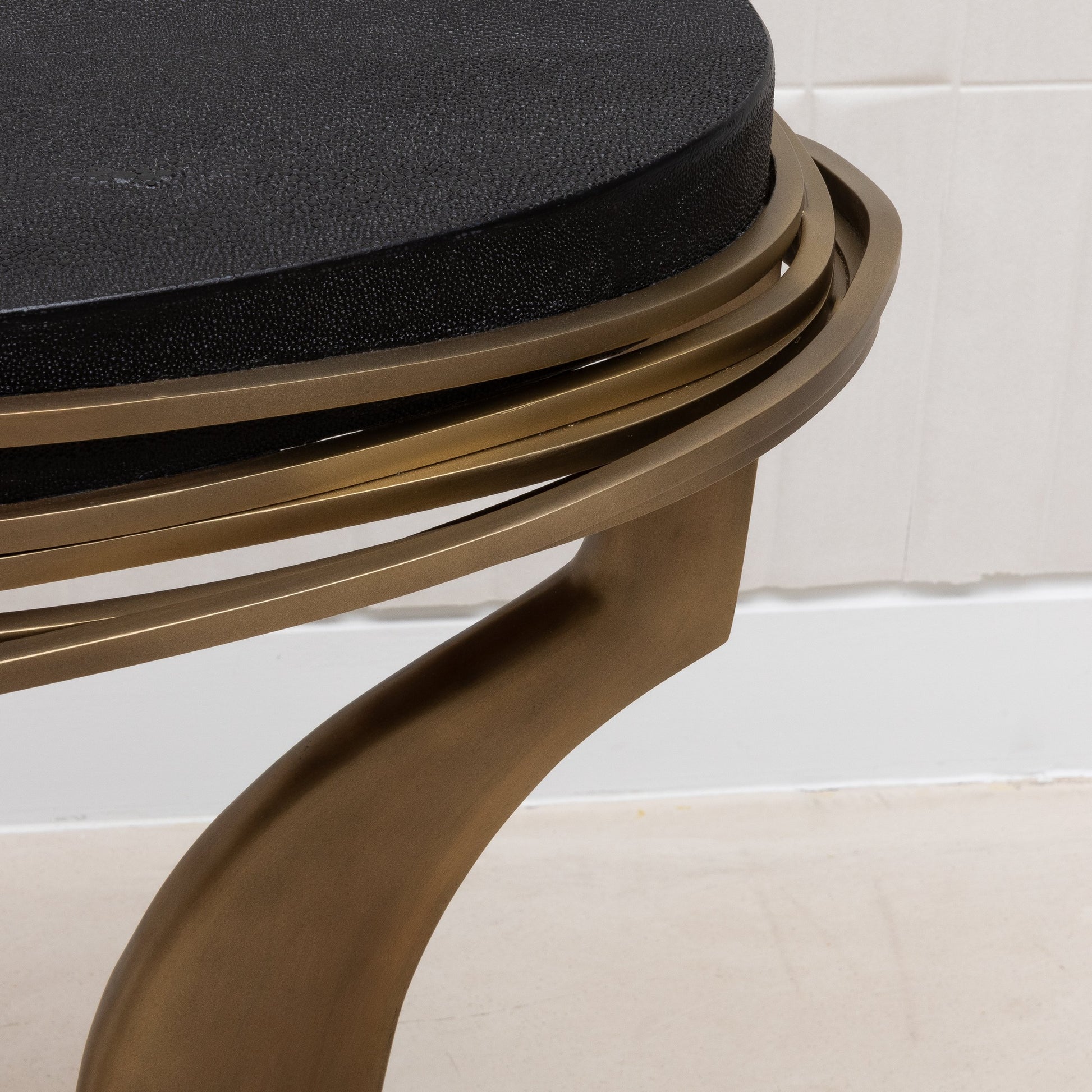 Galaxy Shagreen Side Table by Kifu Paris