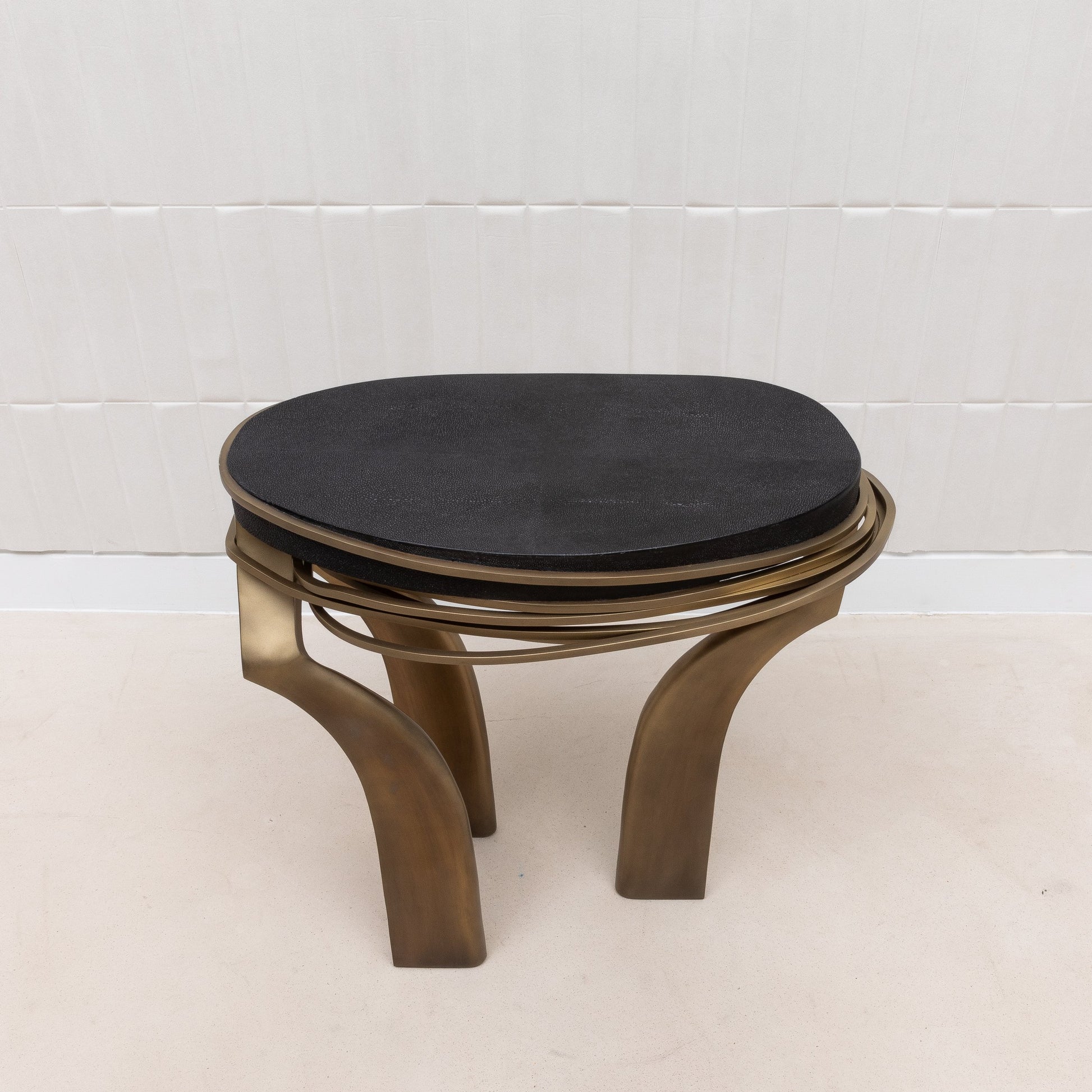 Galaxy Shagreen Side Table by Kifu Paris