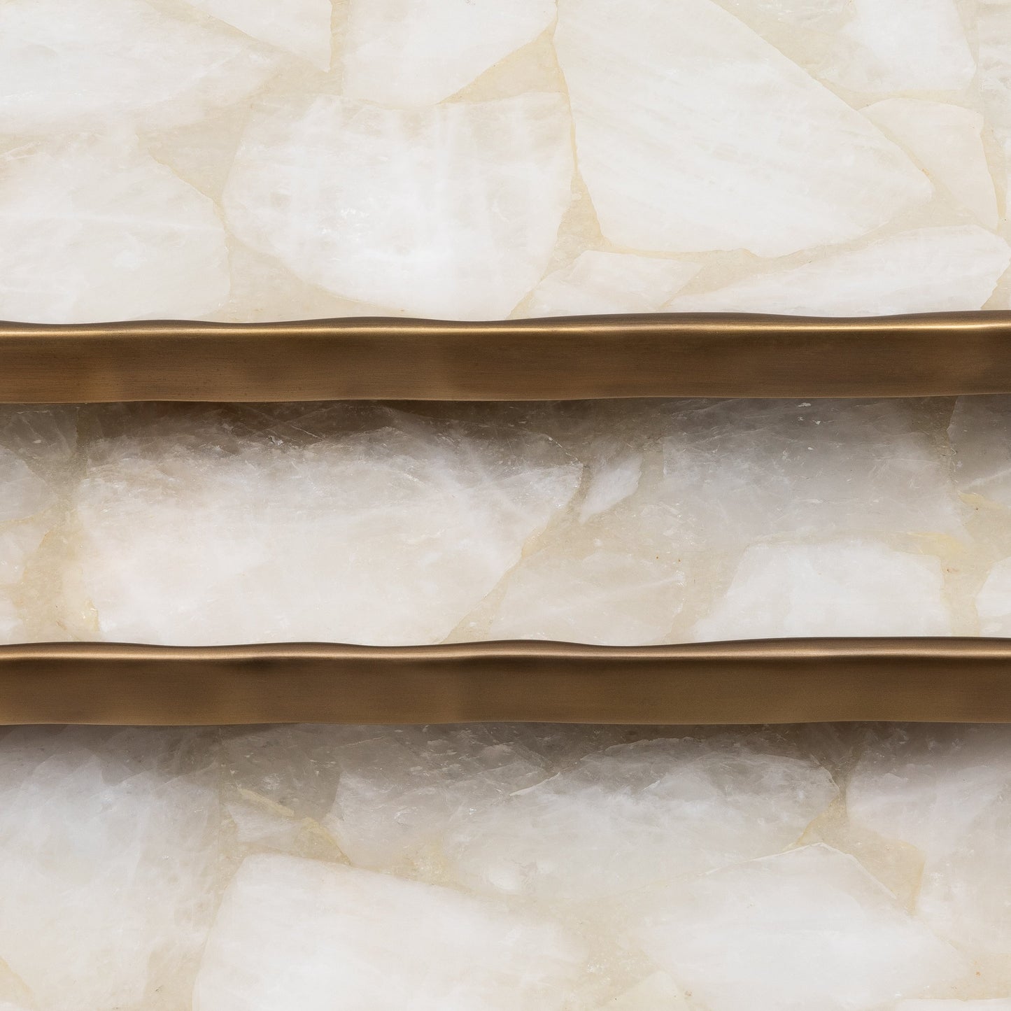 Set of Nesting Tables in White Quartz by R&Y Augousti