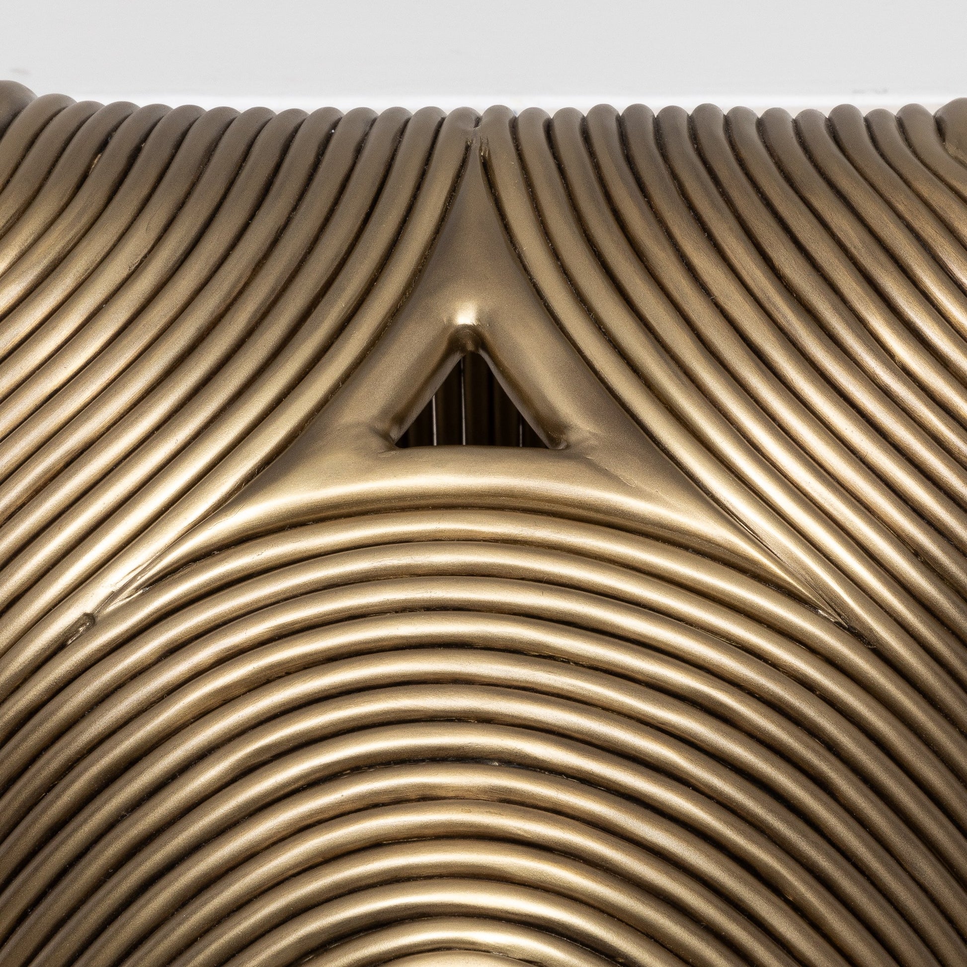 Brass Rods Stool by R&Y Augousti