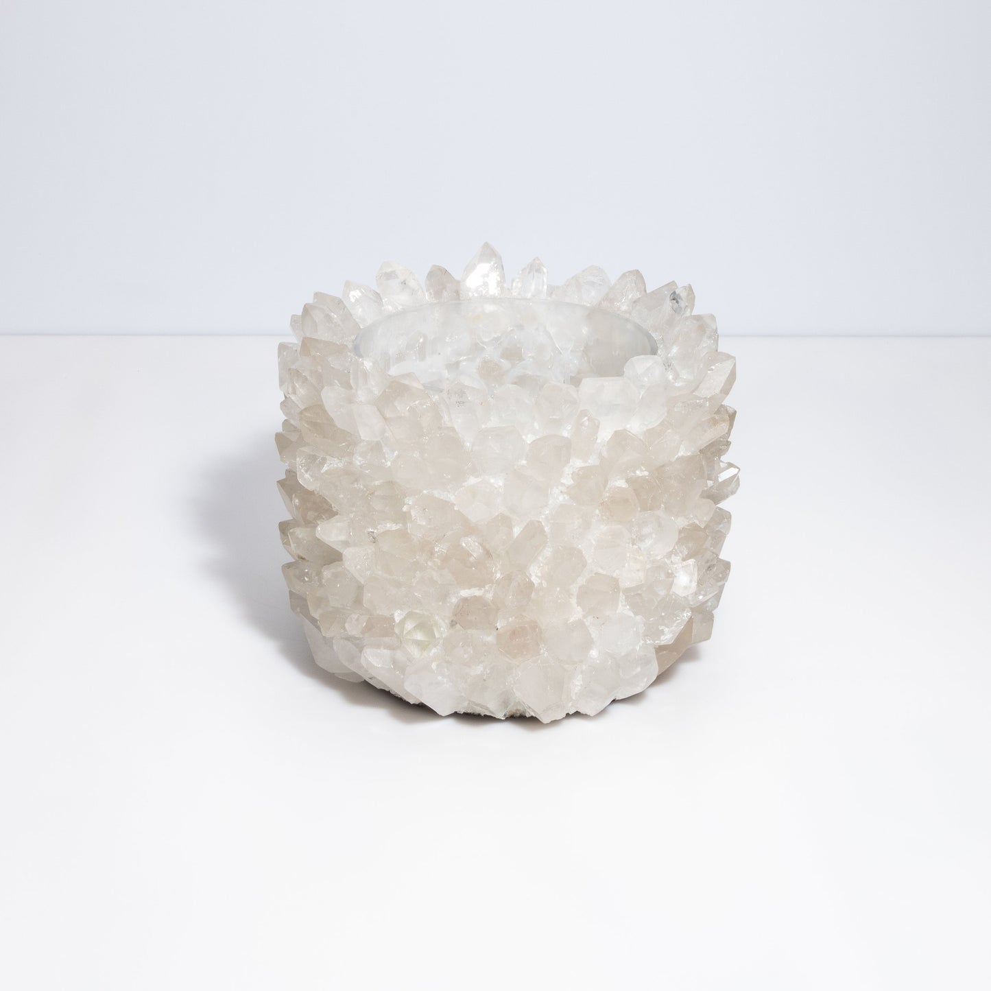 Planter Bowl Classic in Clear Quartz by Kathryn McCoy