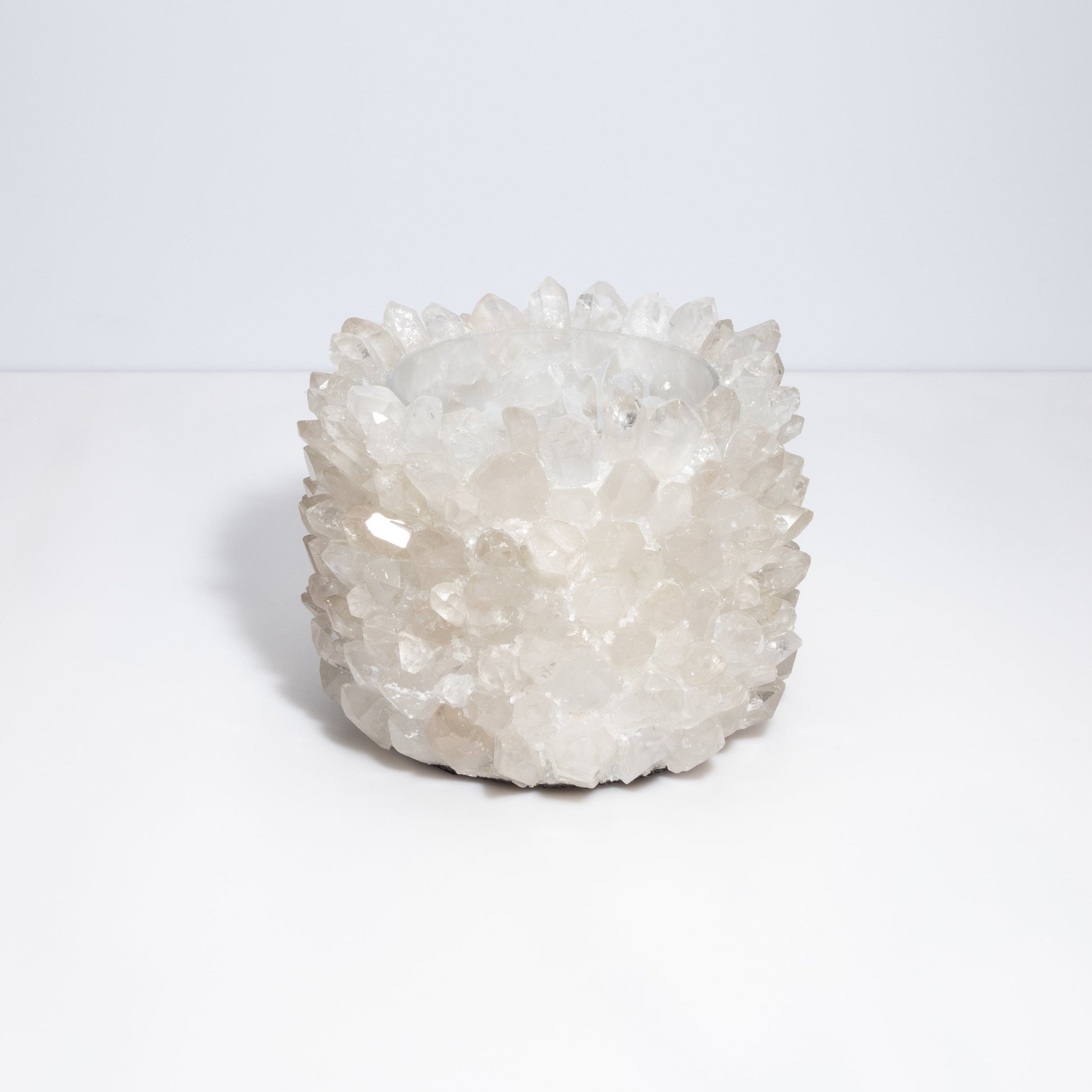 Planter Bowl Classic in Clear Quartz by Kathryn McCoy