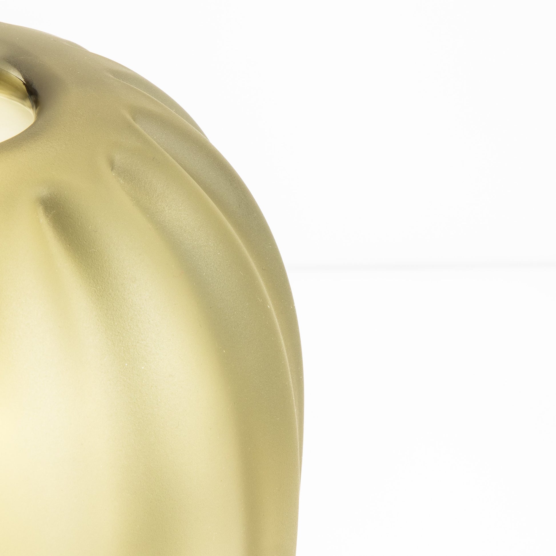 Murano Cactus Vase in Olive