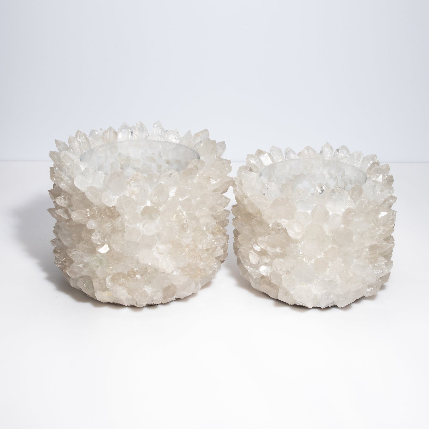 Planter Bowl Classic in Clear Quartz by Kathryn McCoy
