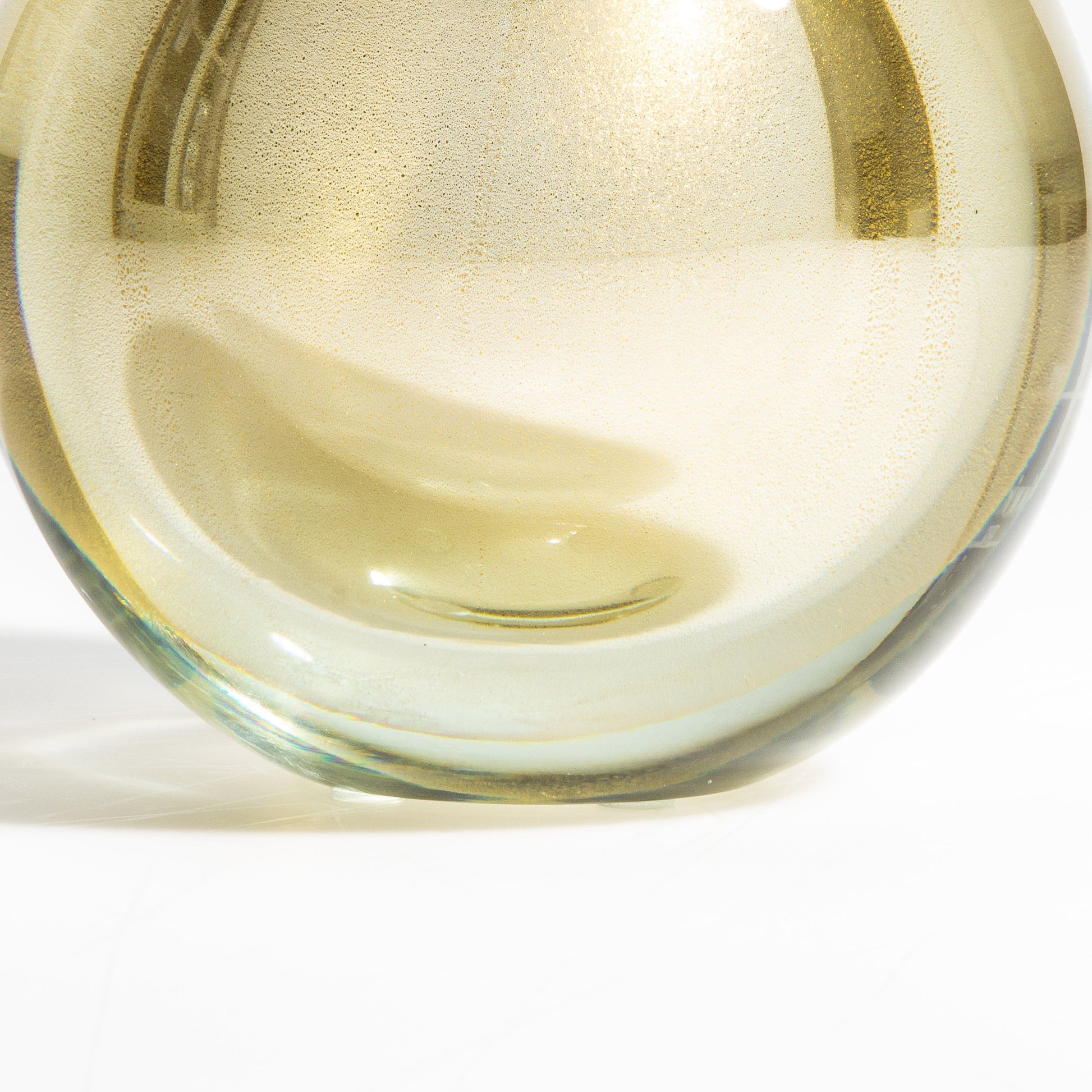Murano Vase Sphere in Gold