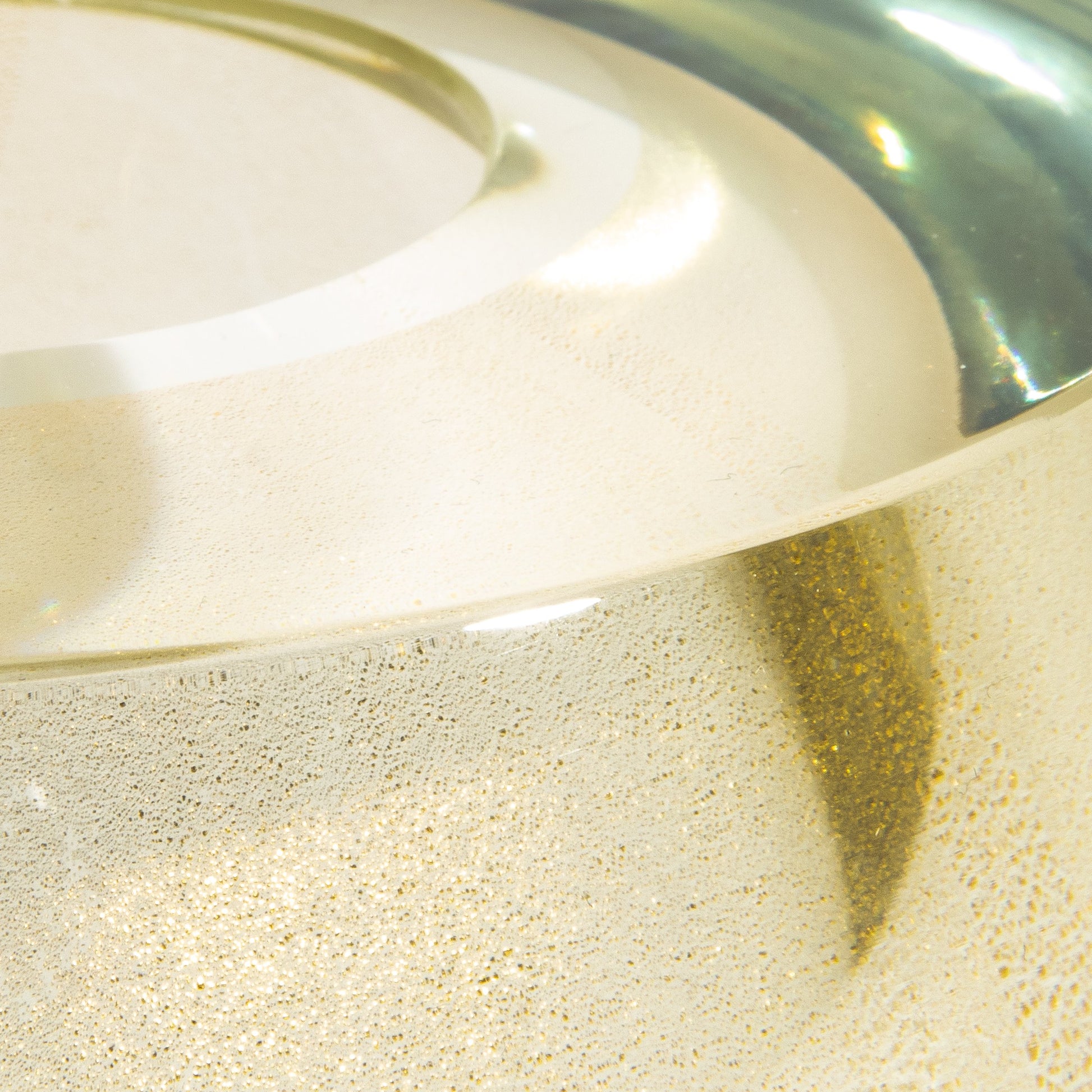 Murano Vase Sphere in Gold