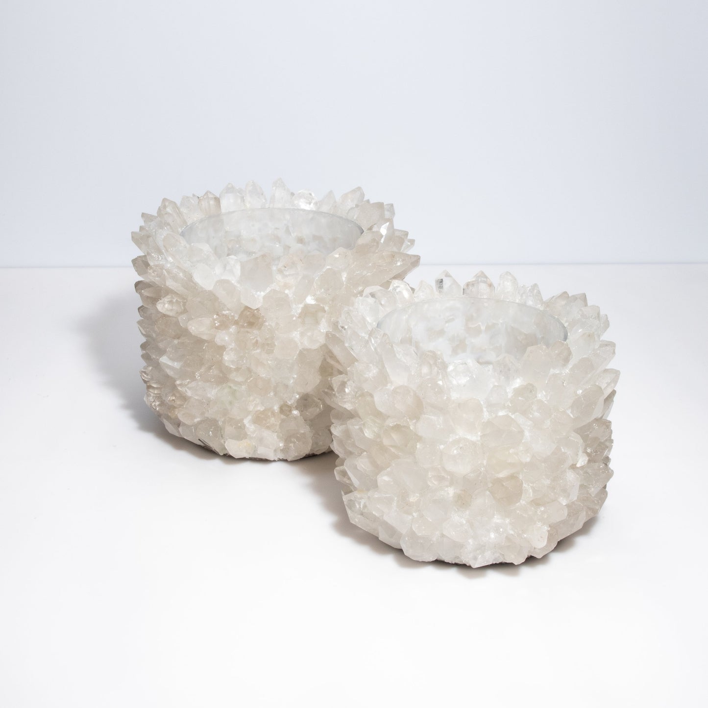 Planter Bowl Classic in Clear Quartz by Kathryn McCoy