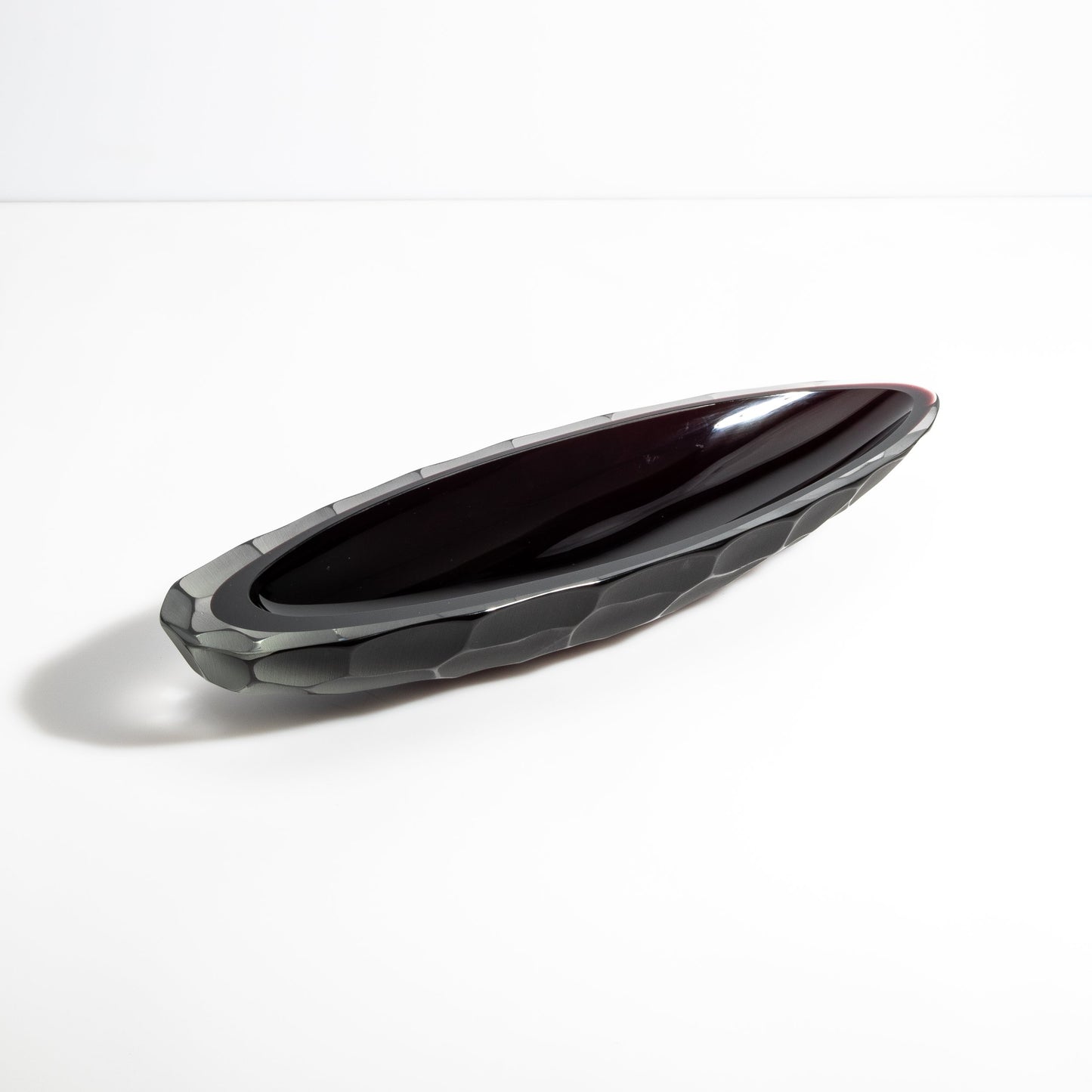 Murano Bowl Barchette Deep Black