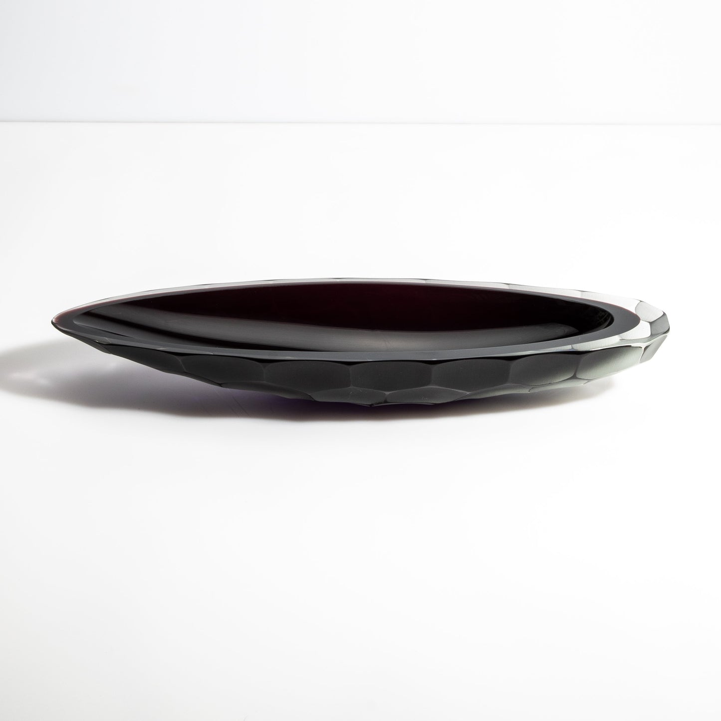 Murano Bowl Barchette Deep Black