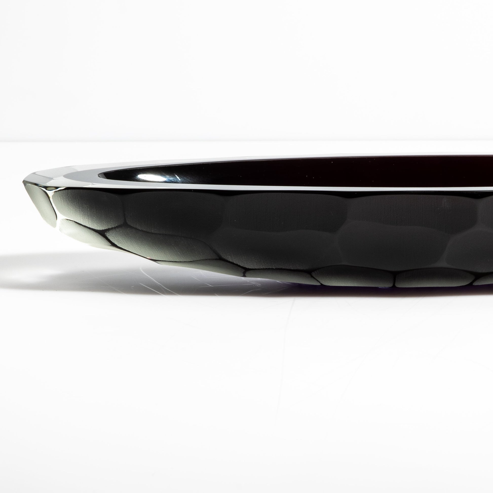 Murano Bowl Barchette Deep Black