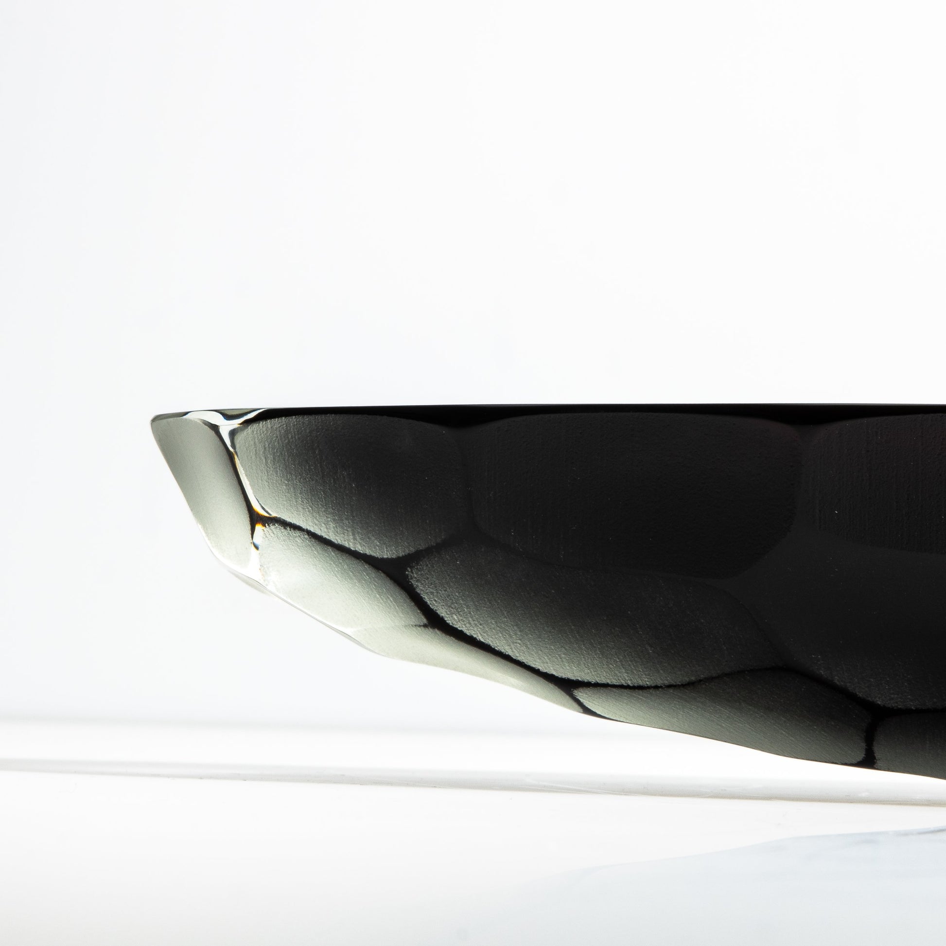 Murano Bowl Barchette Deep Black