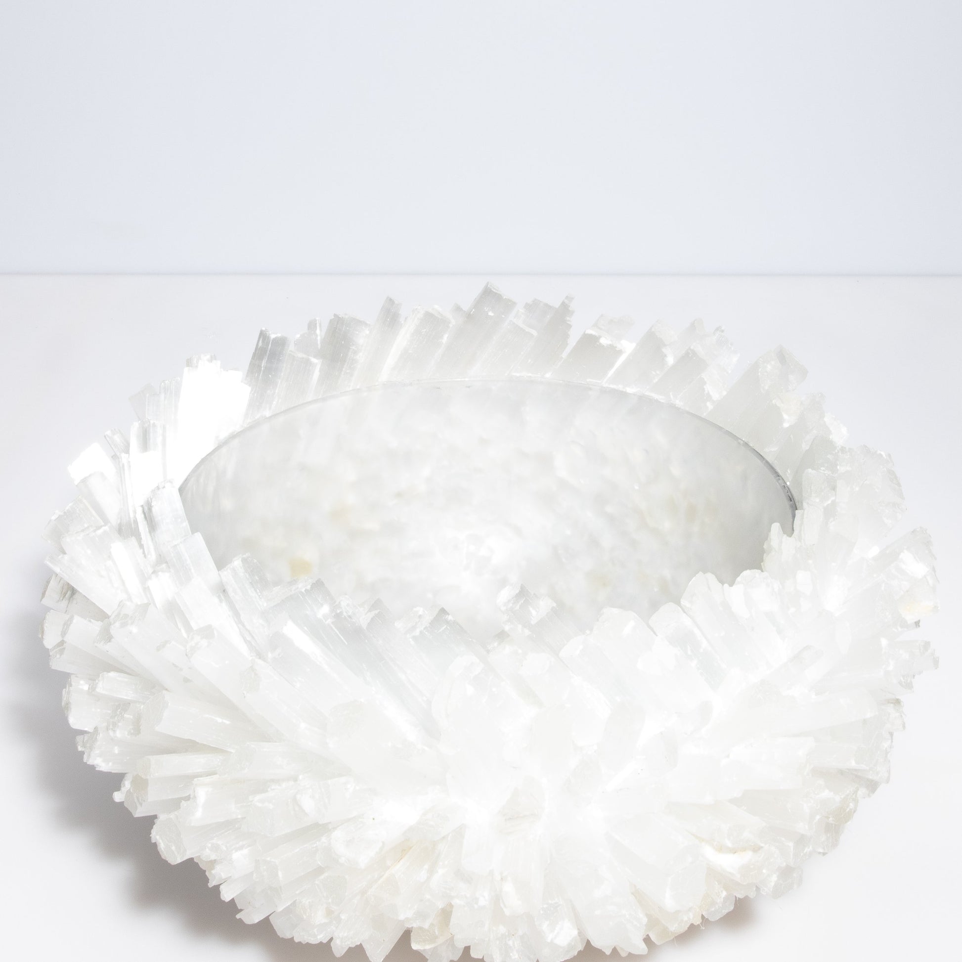 Classic Large Bowl in Selenite by Kathryn McCoy