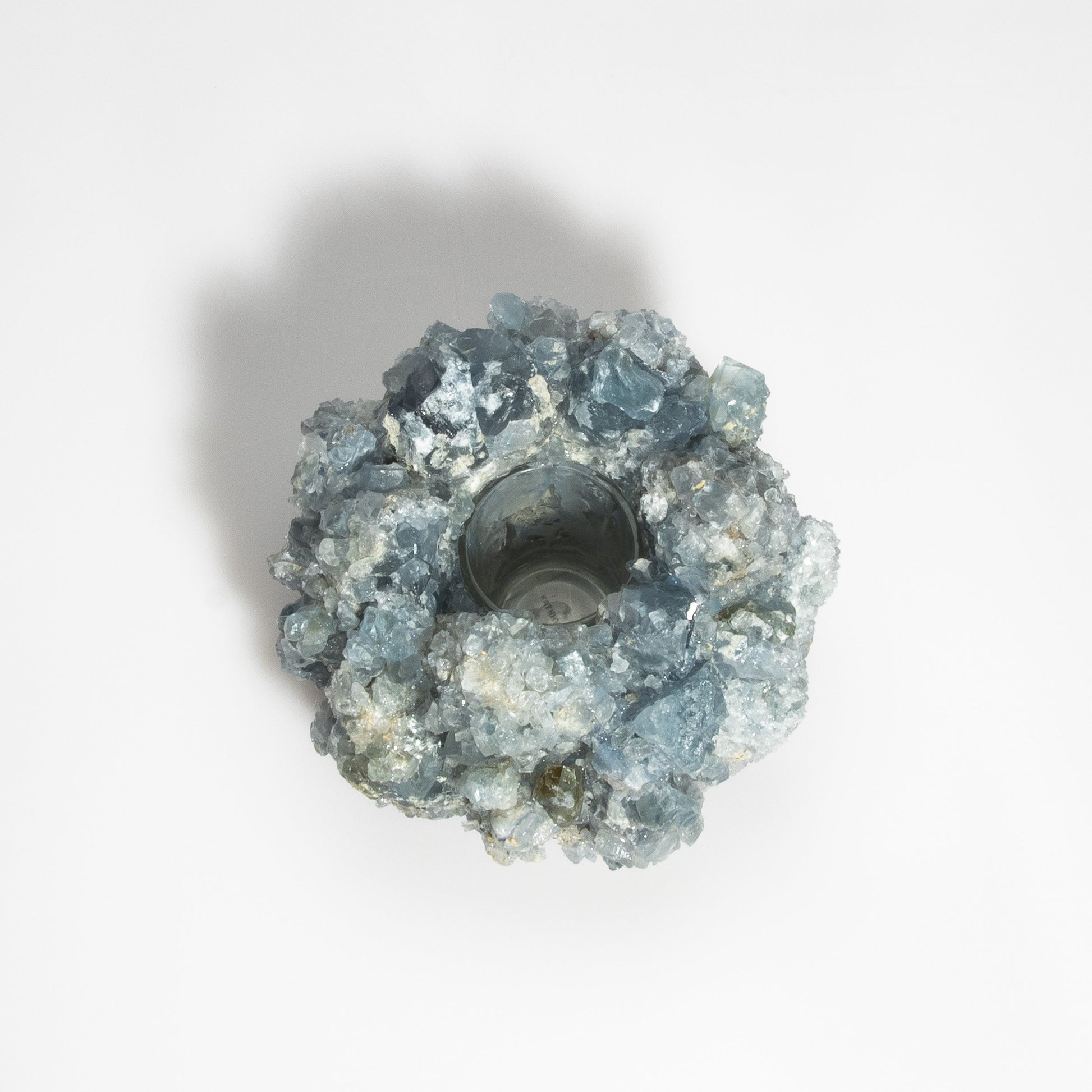 Votive Holder in Celestite Classic by Kathryn McCoy