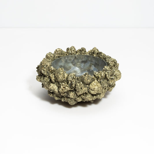Classic Bowl Small in Pyrite by Kathryn McCoy