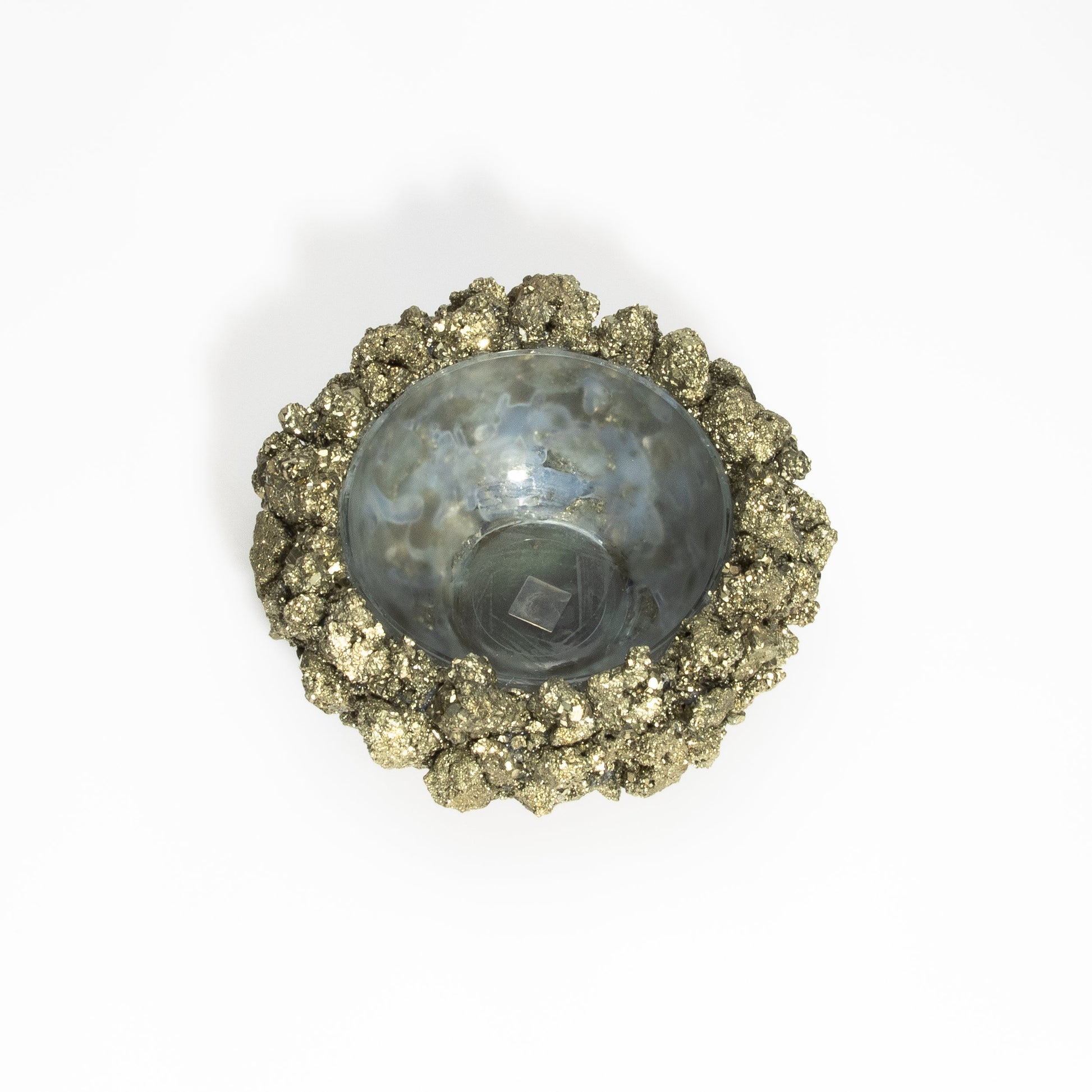 Classic Bowl Small in Pyrite by Kathryn McCoy