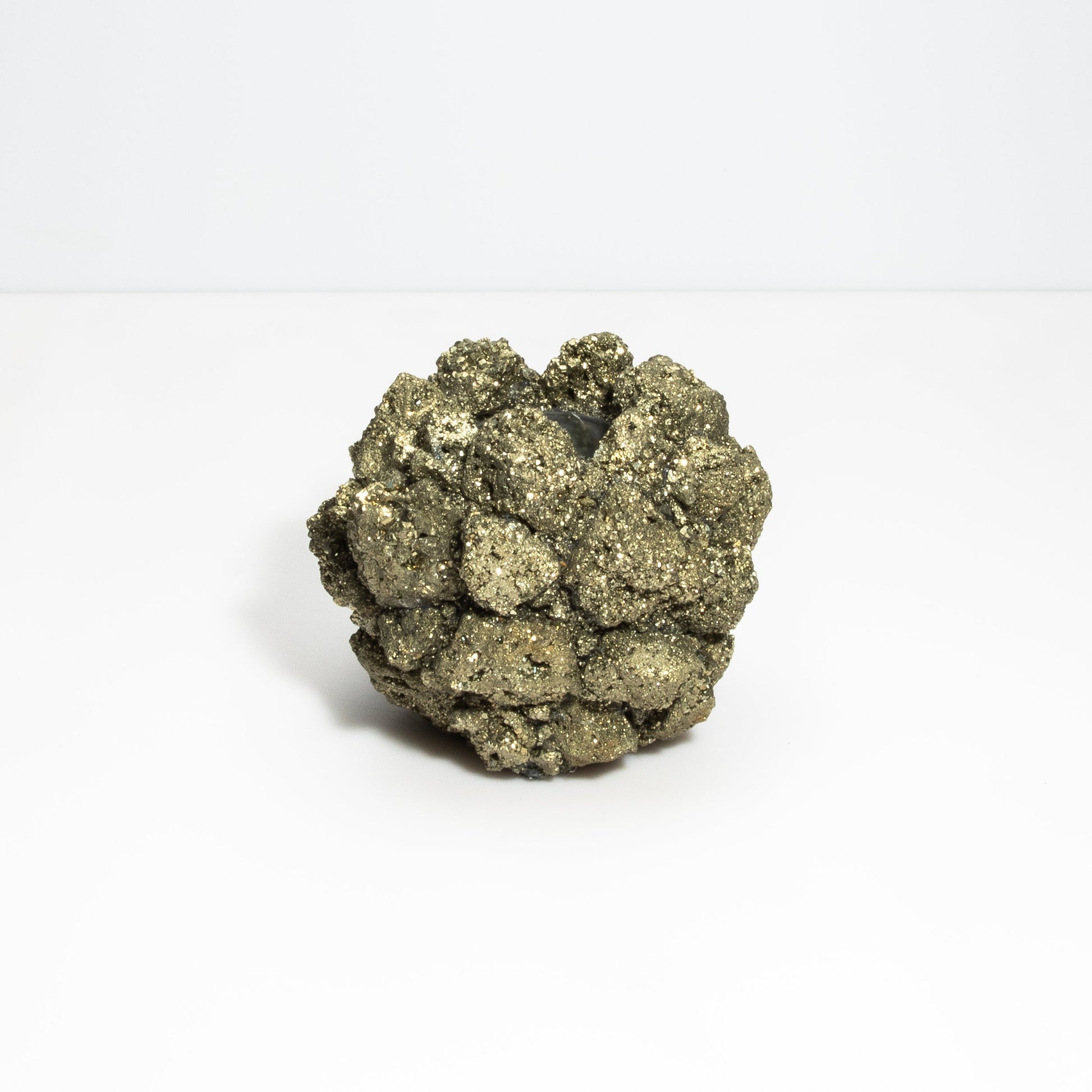 Votive Holder in Pyrite Large by Kathryn McCoy