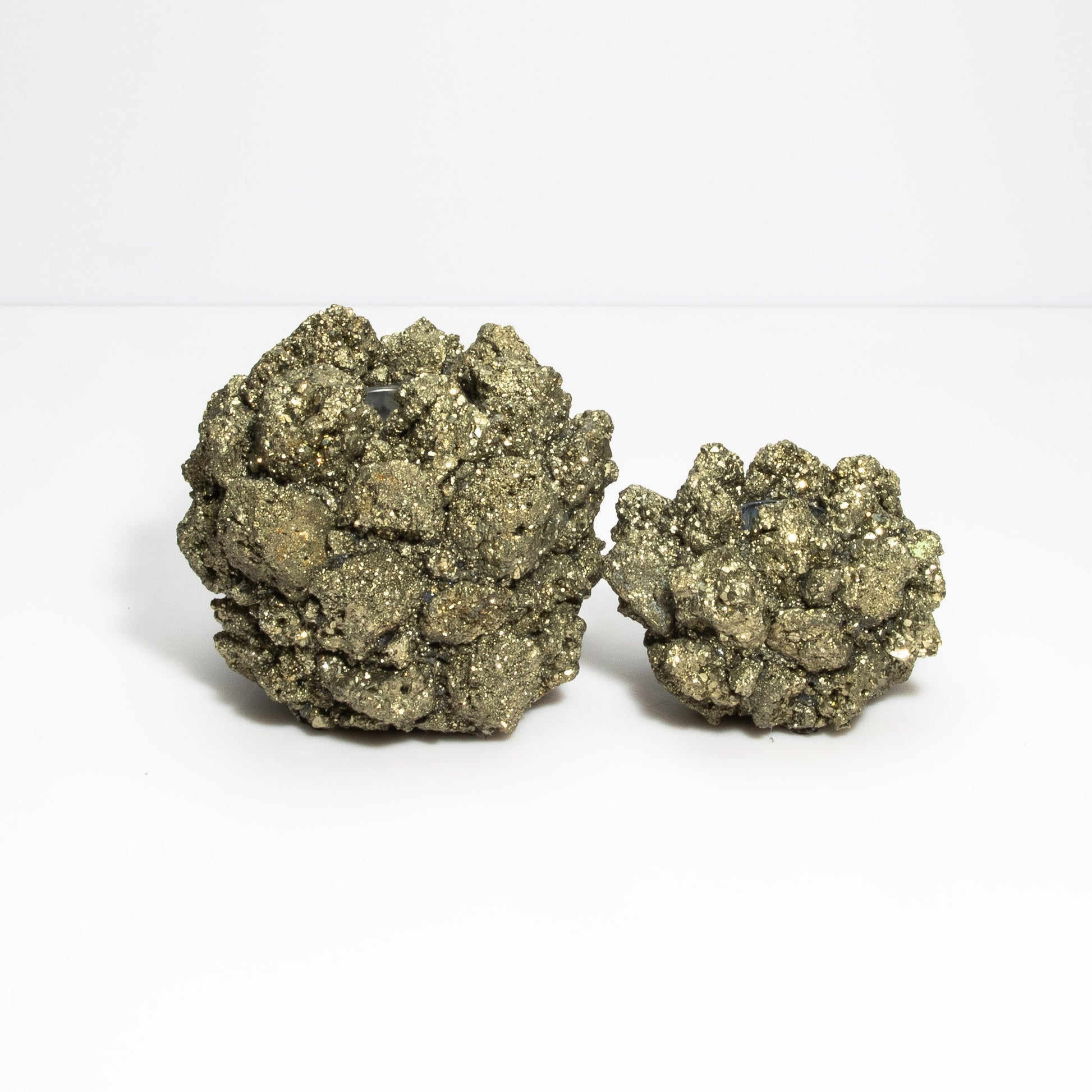 Votive Holder in Pyrite Large by Kathryn McCoy
