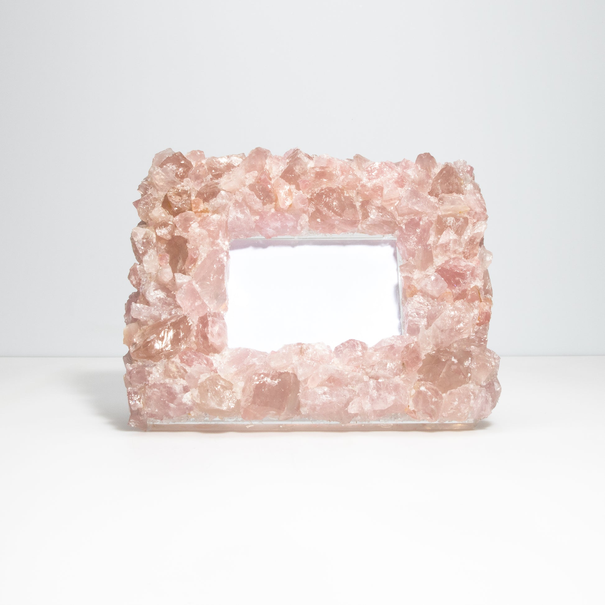 Picture Frame Medium Horizontal Pink Quartz by Kathryn McCoy