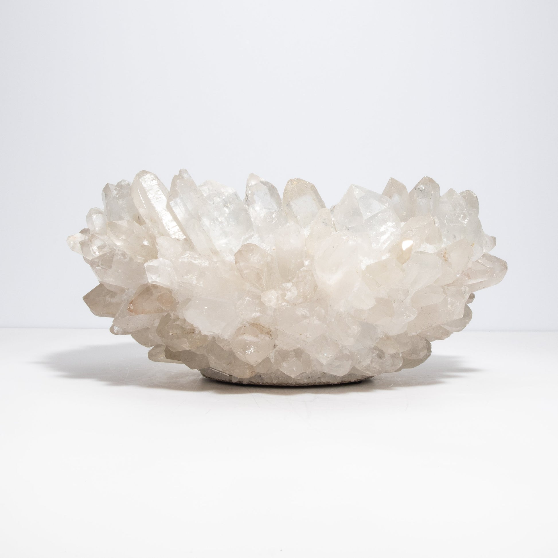 Classic Large Bowl in Clear Quartz by Kathryn McCoy