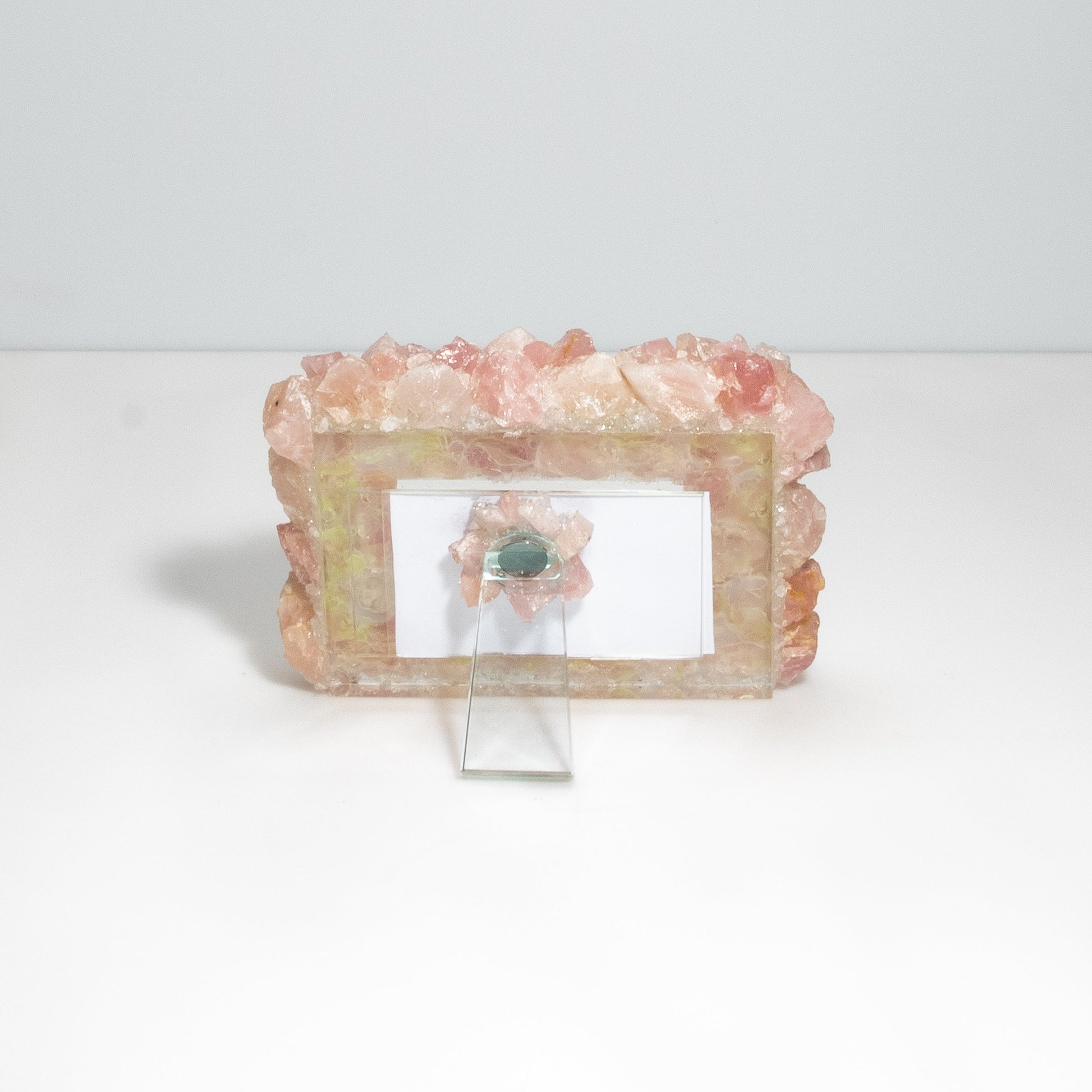 Picture Frame Medium Horizontal Pink Quartz by Kathryn McCoy