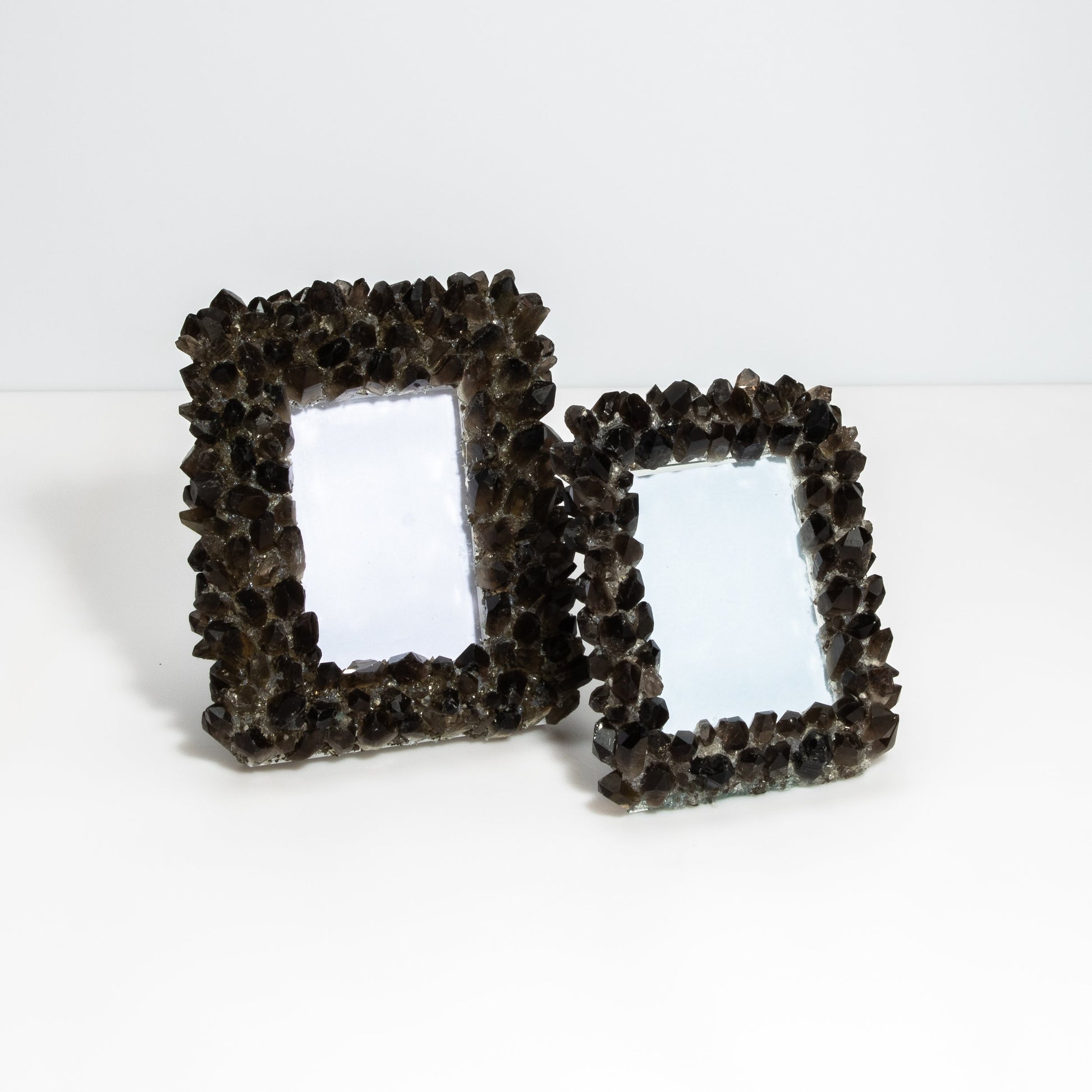 Picture Frame Medium Vertical Smoky Quartz by Kathryn McCoy