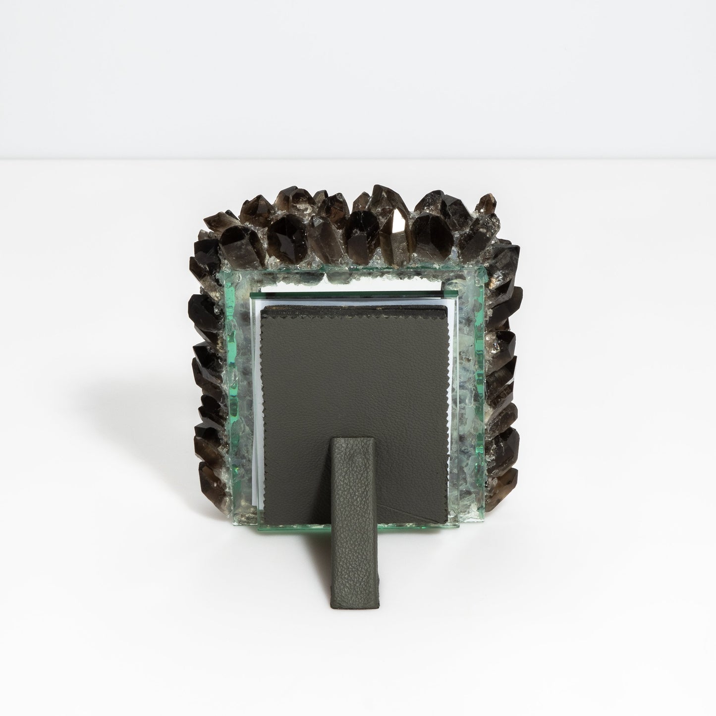 Picture Frame Medium Vertical Smoky Quartz by Kathryn McCoy
