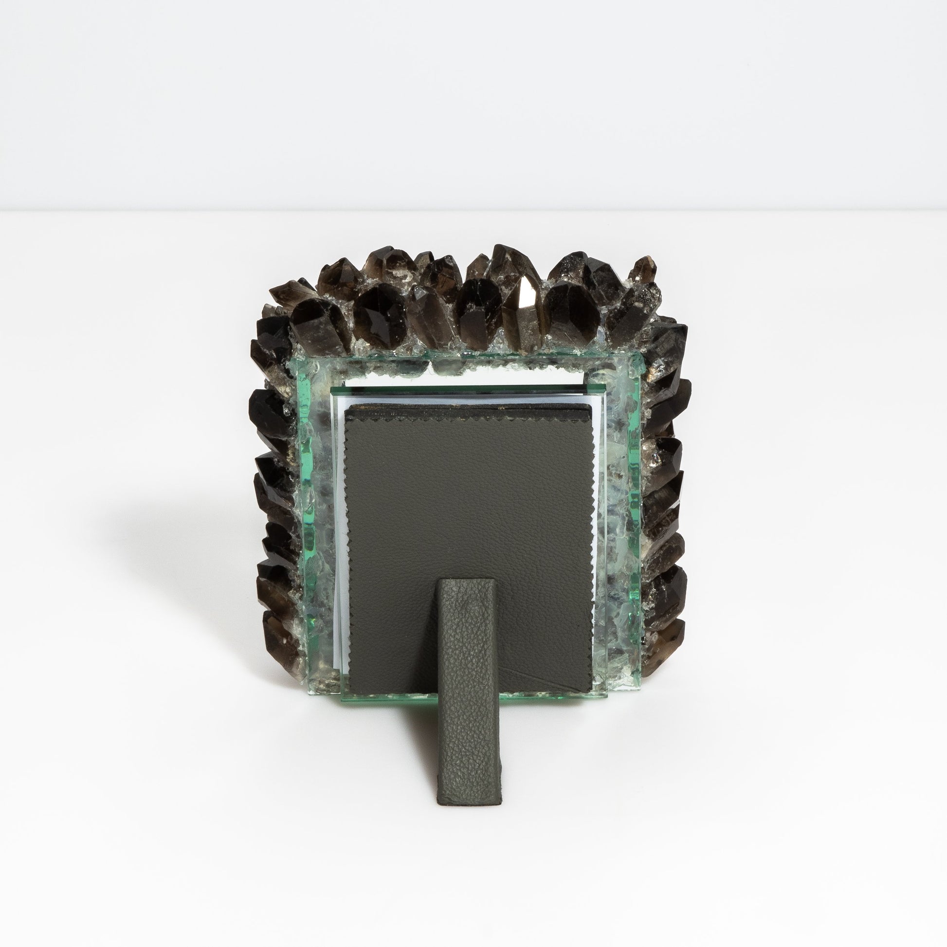 Picture Frame Medium Vertical Smoky Quartz by Kathryn McCoy