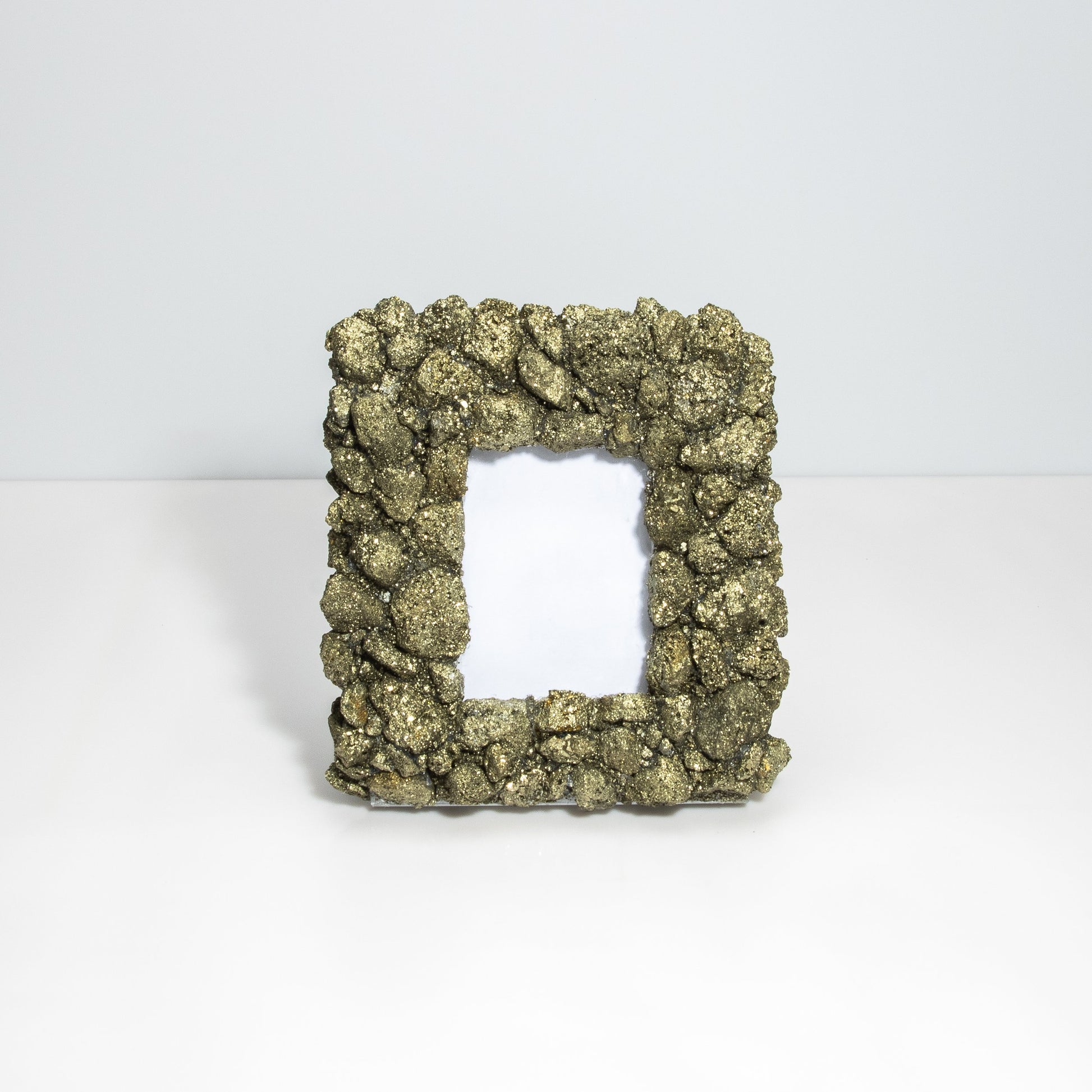 Picture Frame Large Vertical Pyrite by Kathryn McCoy