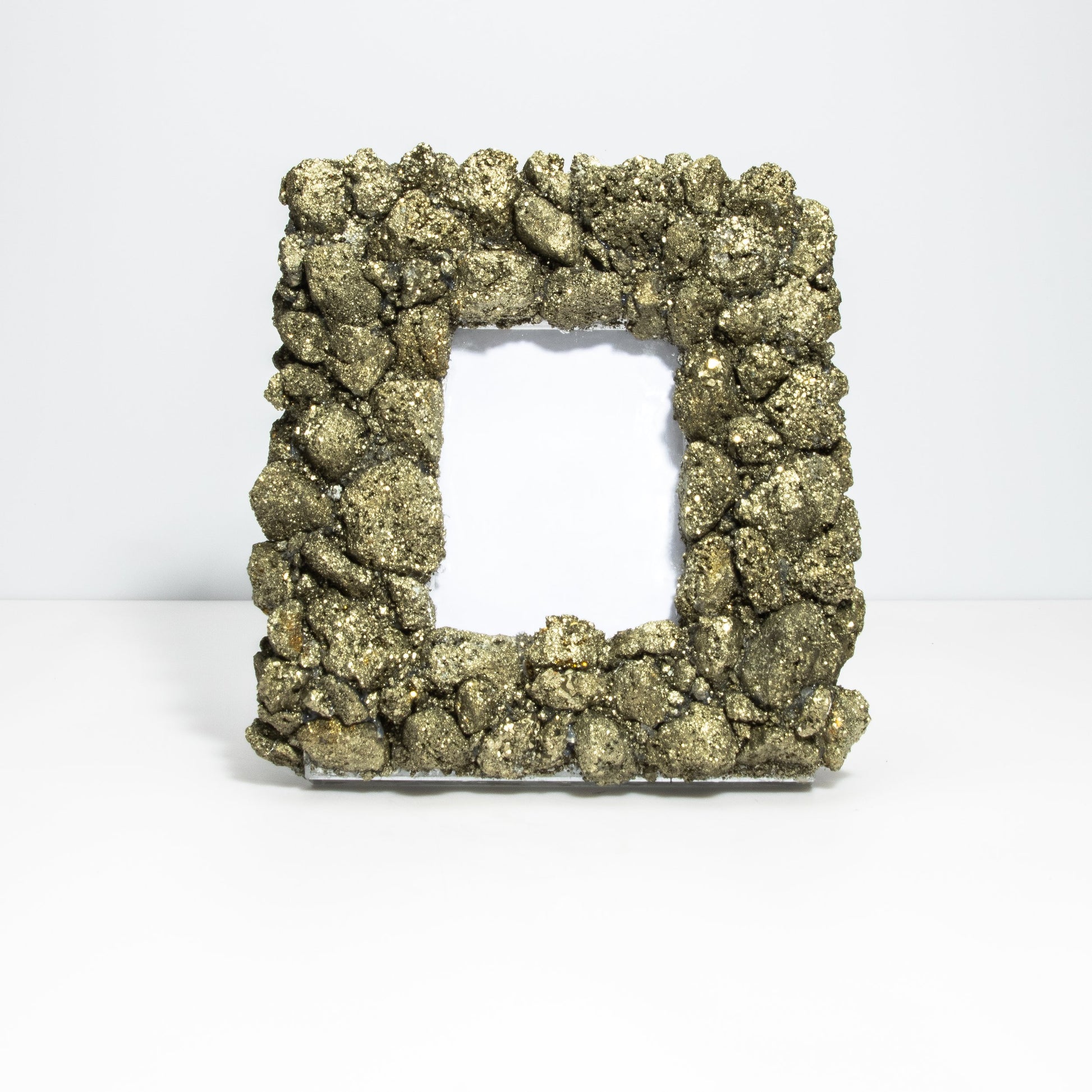 Picture Frame Large Vertical Pyrite by Kathryn McCoy