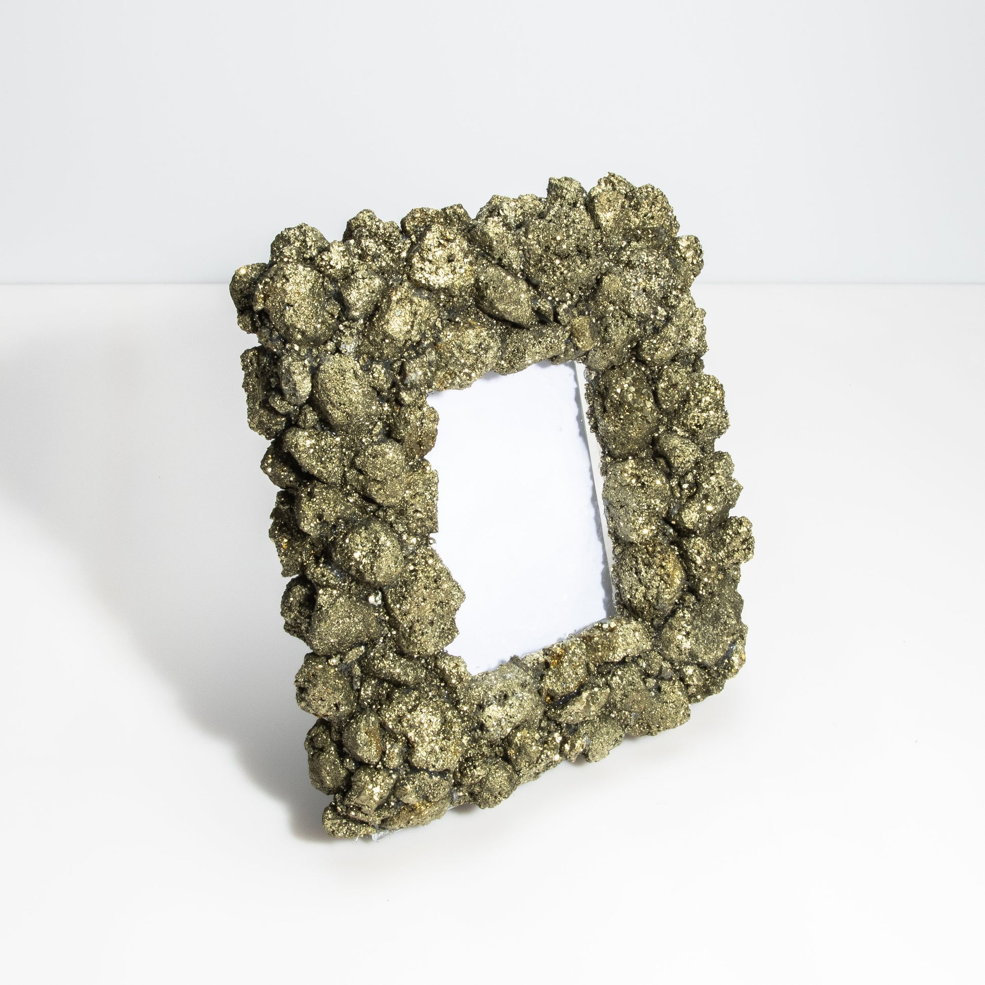 Picture Frame Large Vertical Pyrite by Kathryn McCoy
