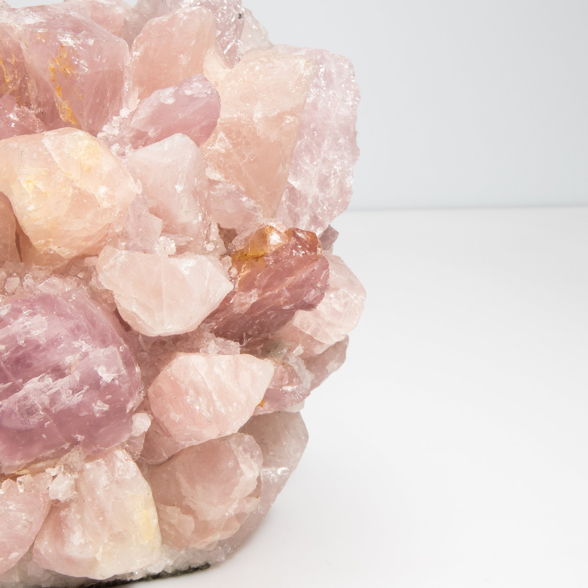 Votive Holder in Pink Quartz Large by Kathryn McCoy