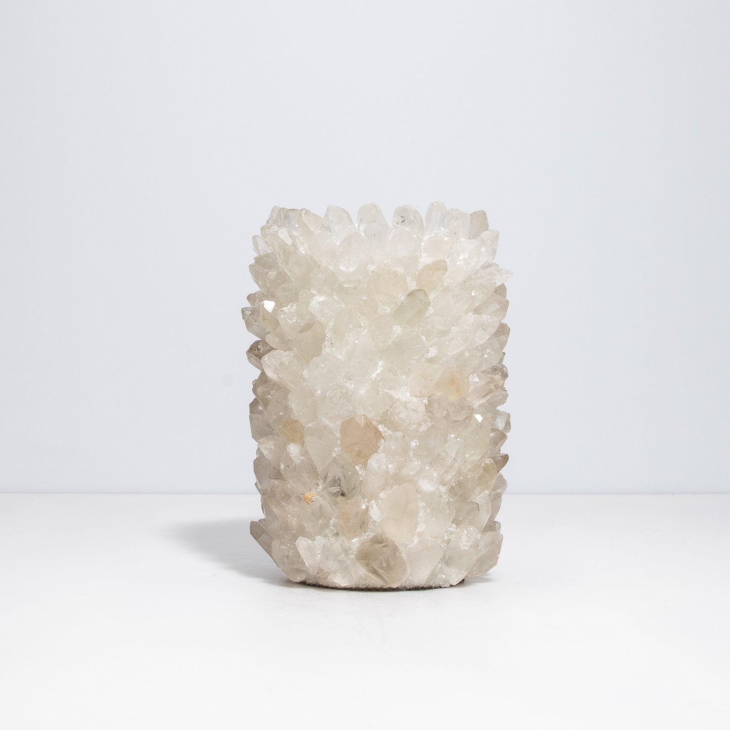 Vase in Clear Quartz by Kathryn McCoy