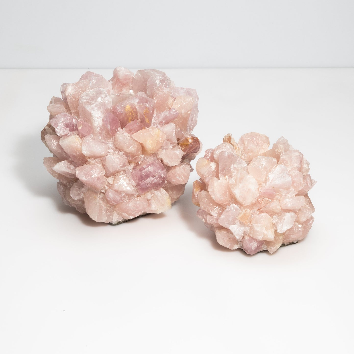 Votive Holder in Pink Quartz Large by Kathryn McCoy