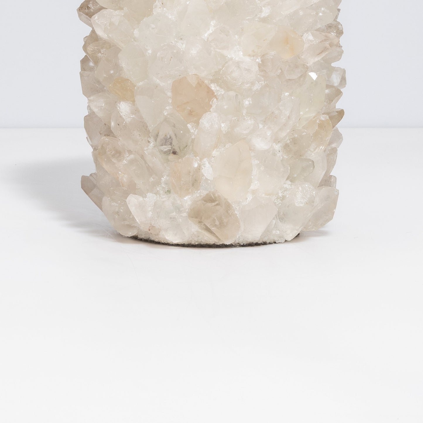 Vase in Clear Quartz by Kathryn McCoy