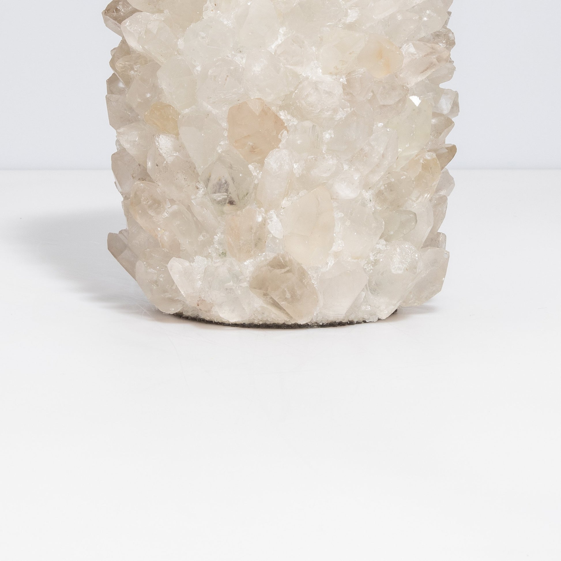 Vase in Clear Quartz by Kathryn McCoy