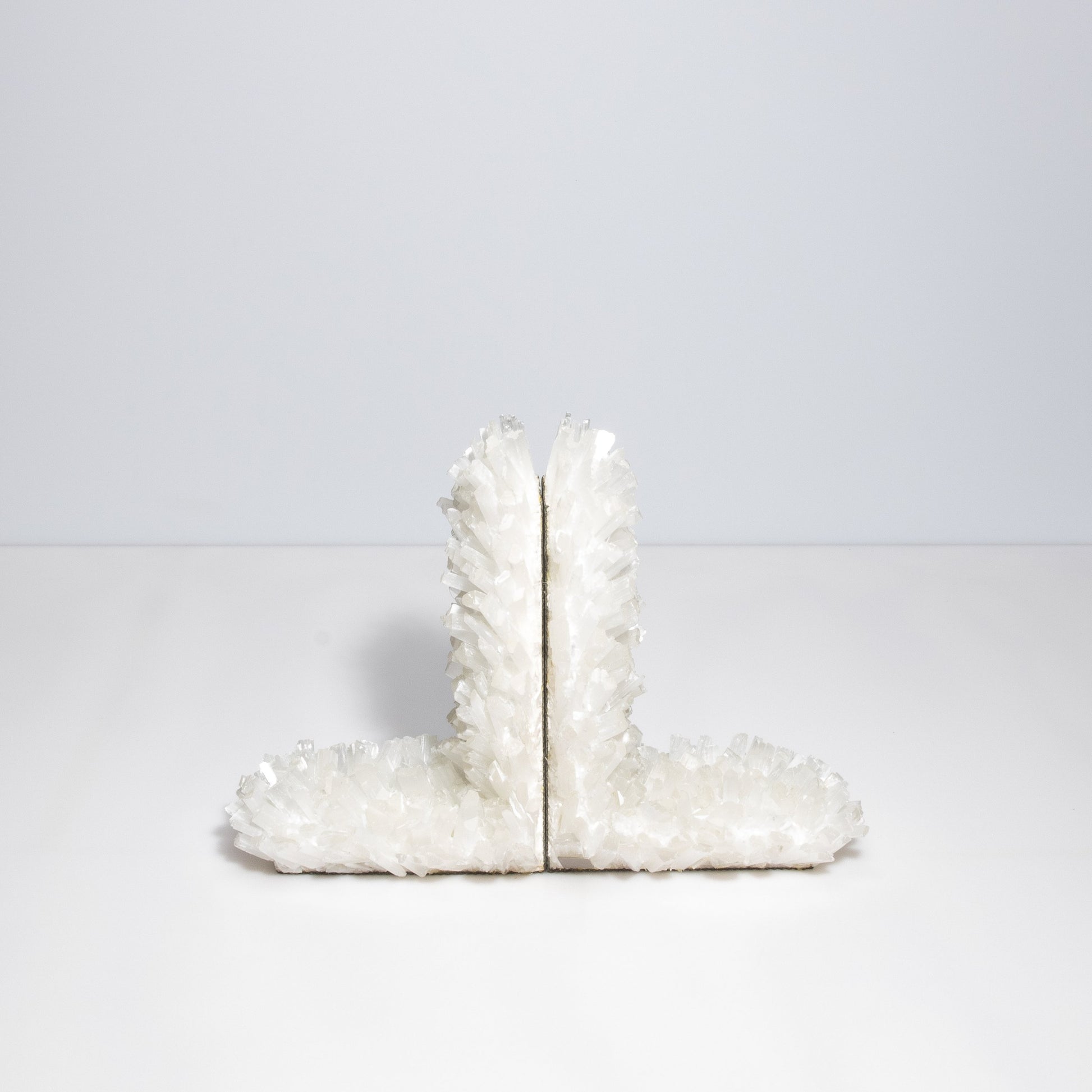Book Ends in Selenite Large
