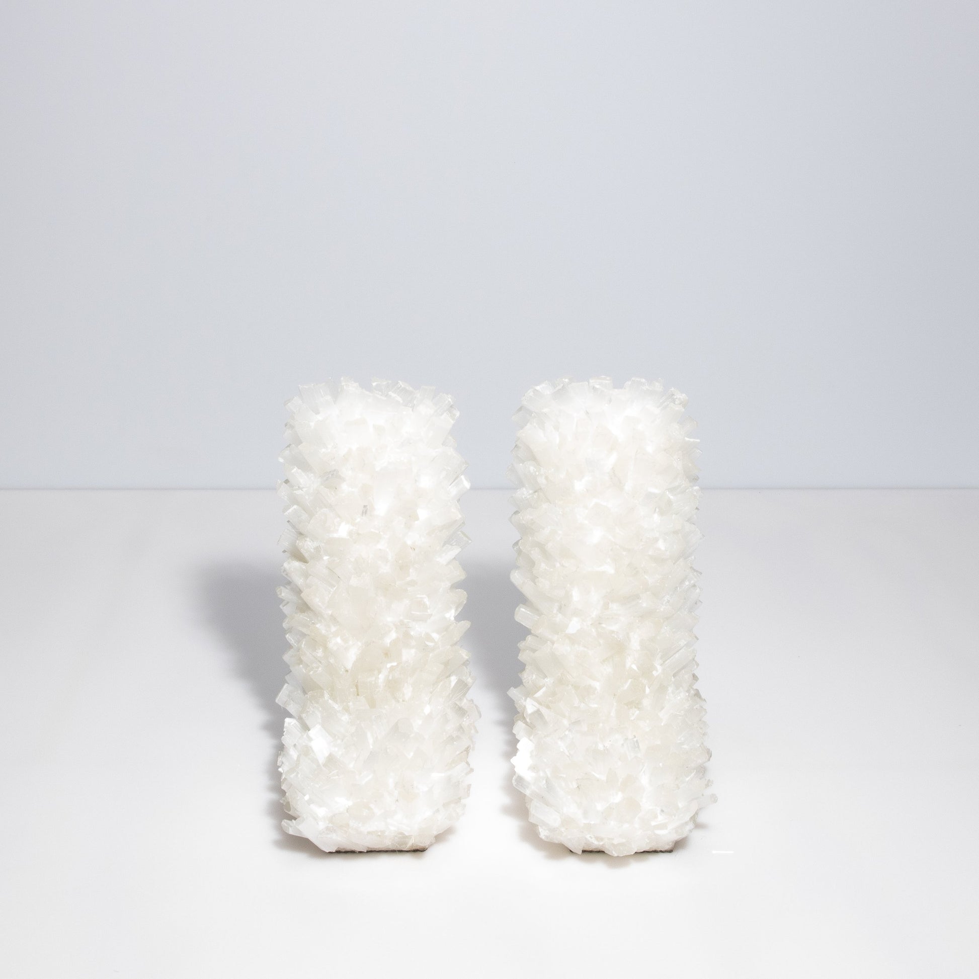 Book Ends in Selenite Large