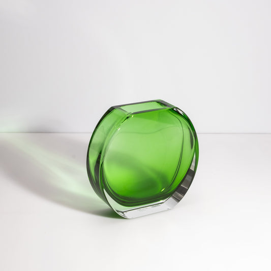 Murano Olivia Vase in Green