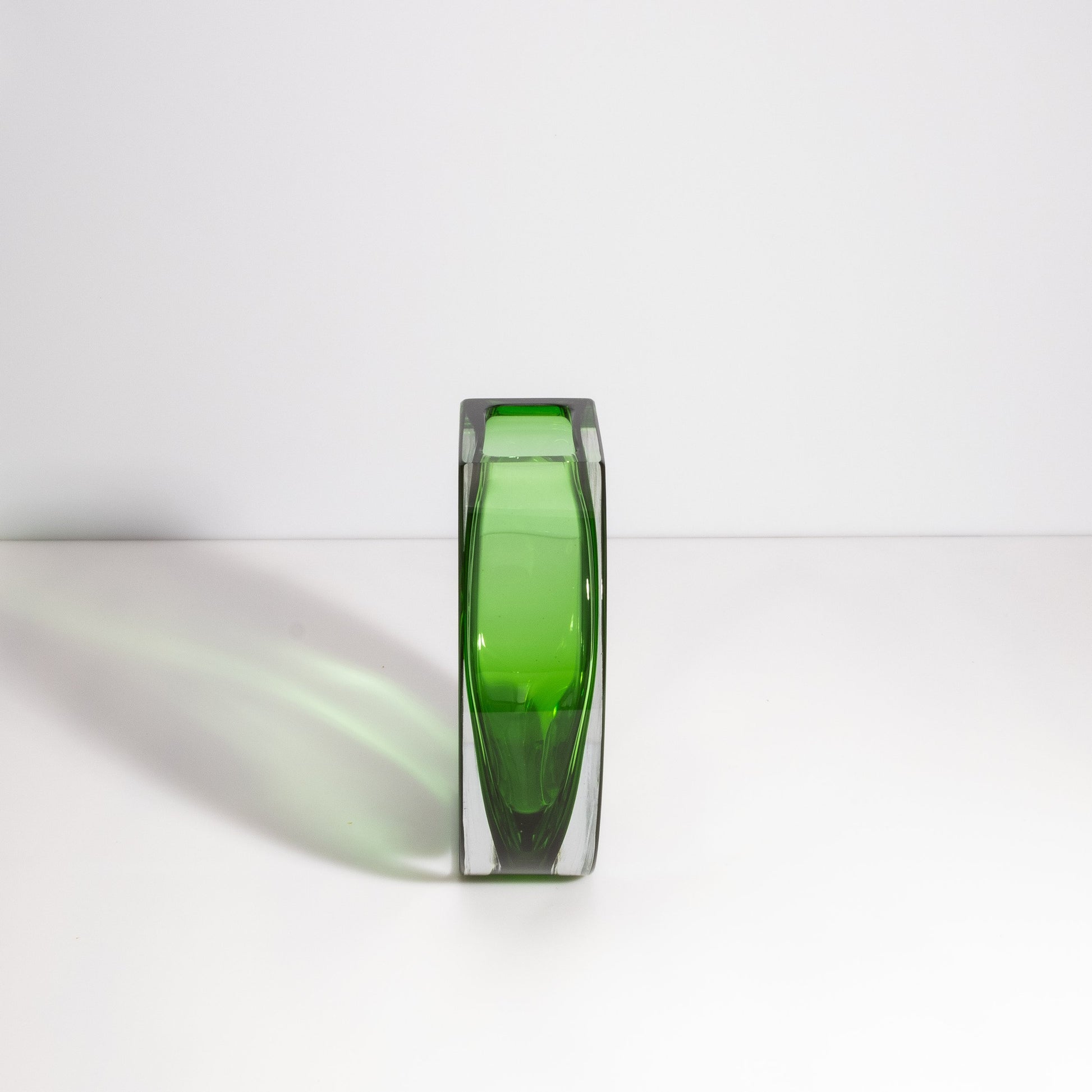 Murano Olivia Vase in Green