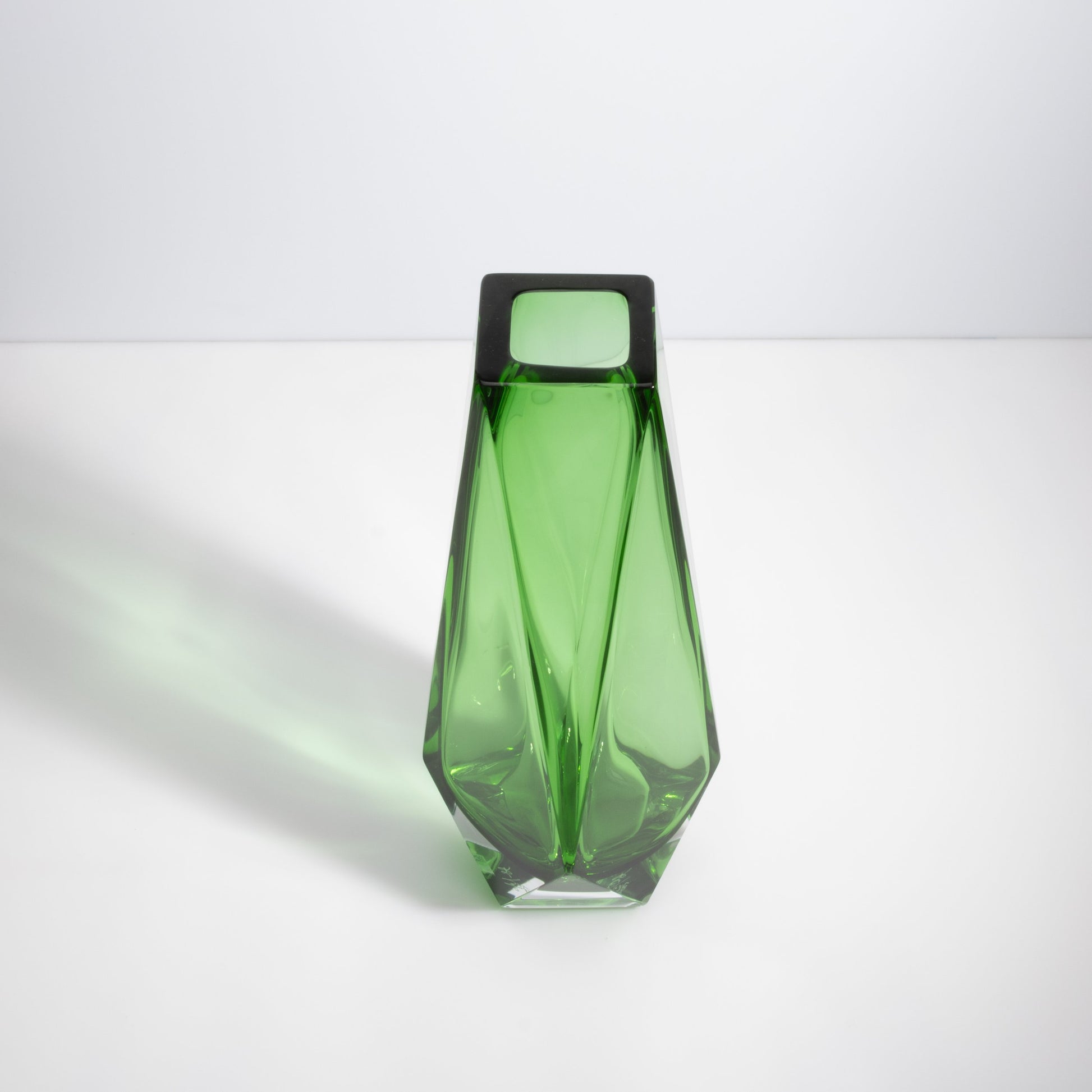 Murano Goccia Tall Vase in Green
